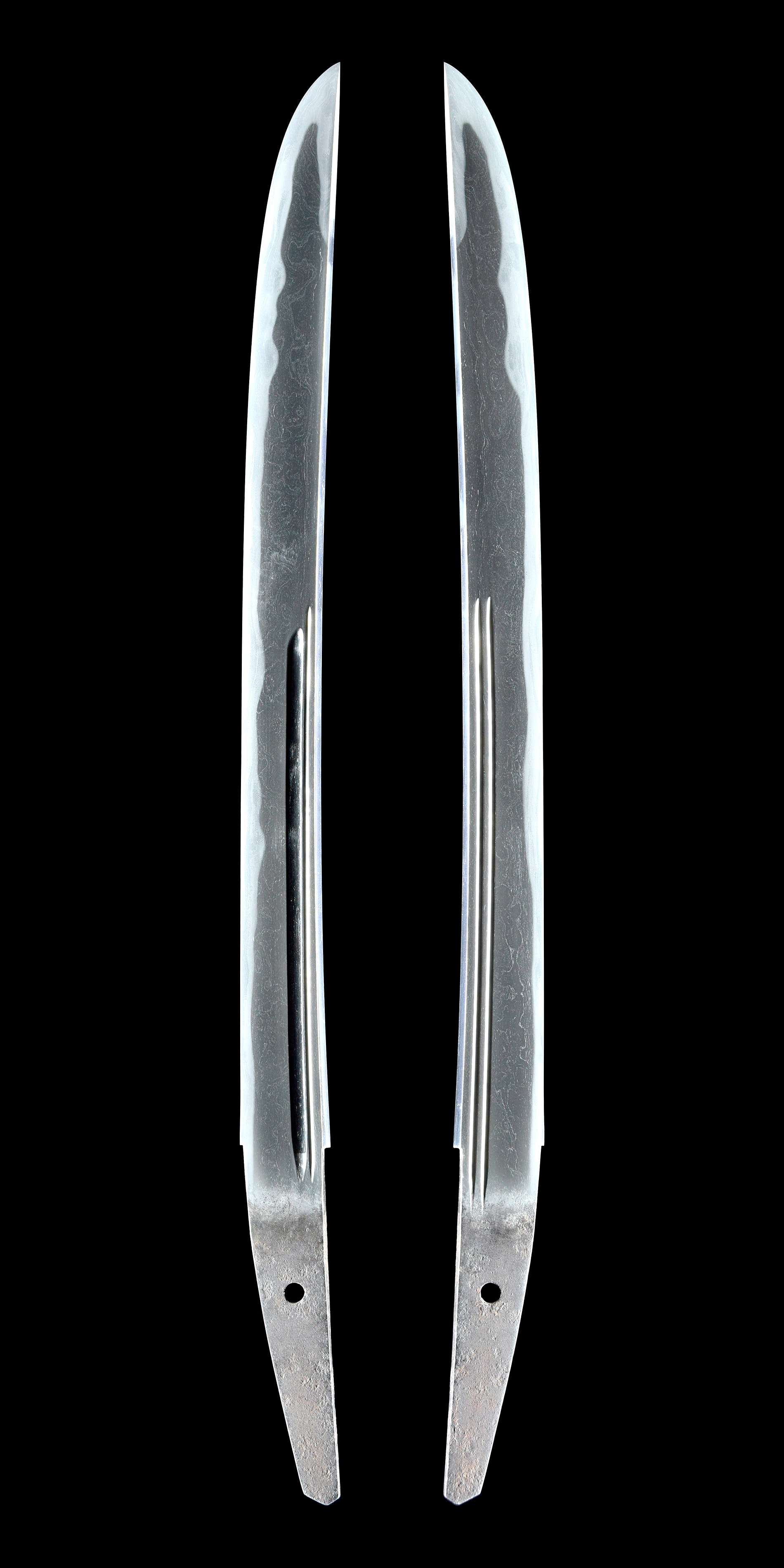 Wakizashi - Hozon - by Shimada School - Mumei (Shimada Hirosuke) Wakizashi - 3-734