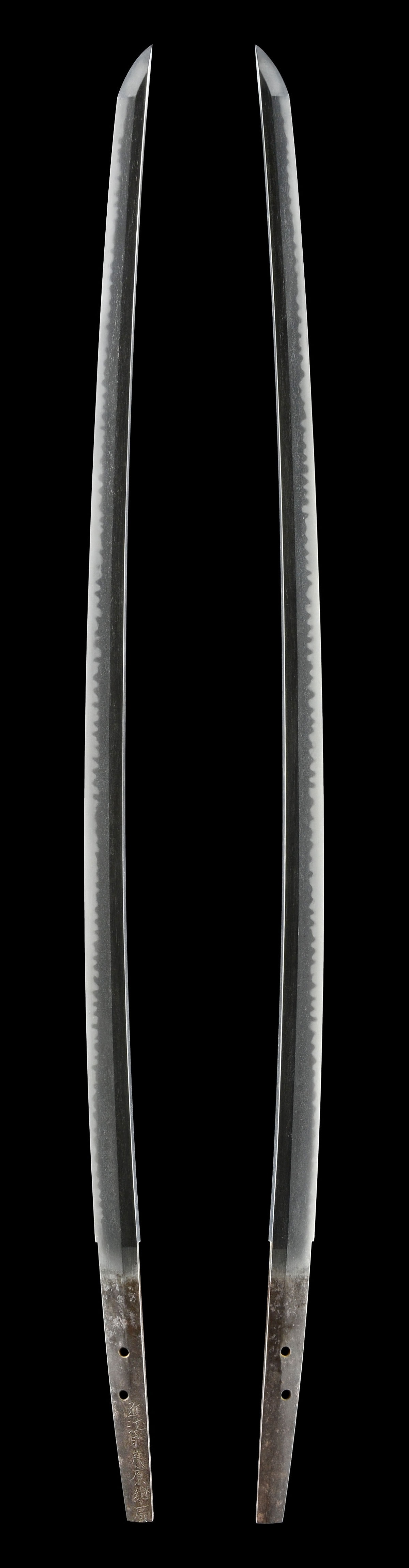 Katana - Hozon - by Shimosaka Tsuguhiro - Omi no Kami Fujiwara Tsuguhiro