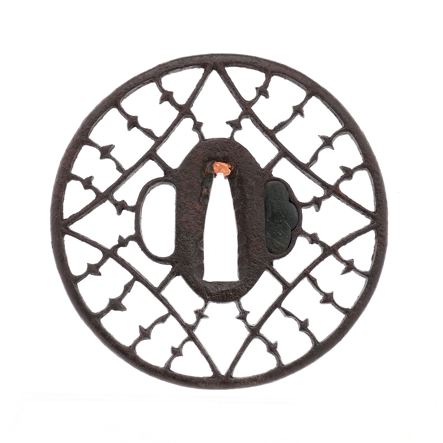 Tsuba - Mumei (Kyo sukashi)