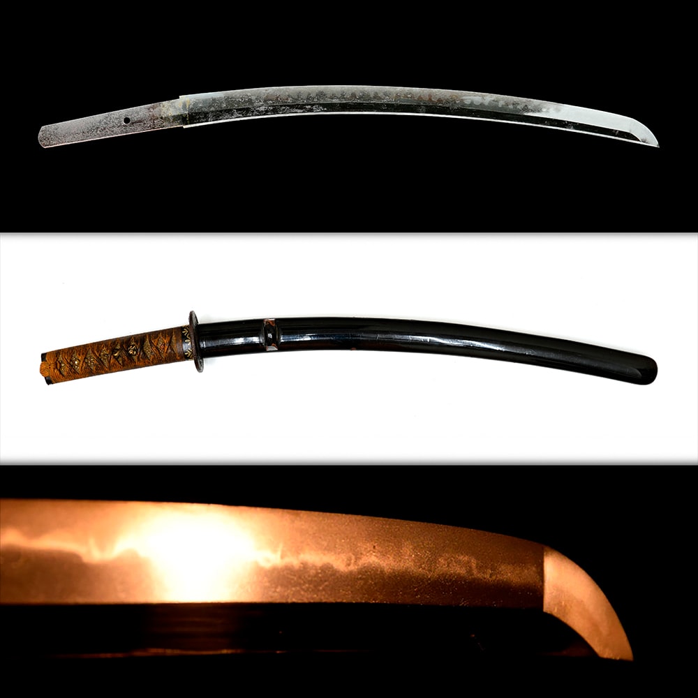 備前國長船住上野大掾藤原祐定 享保七年二月吉日- Bizen no kuni Osafune ju Kozuke daijo Fujiwara Sukesada - 3-833