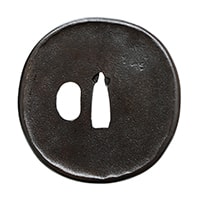 Tsuba - Iron Tsuba, Mumei