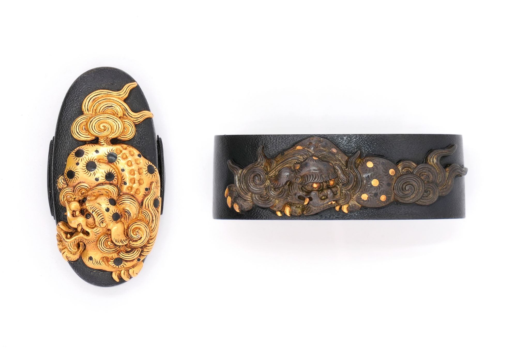 Fuchi-Kashira - Tokuho - by Hamano Masanobu - 政信 14-291