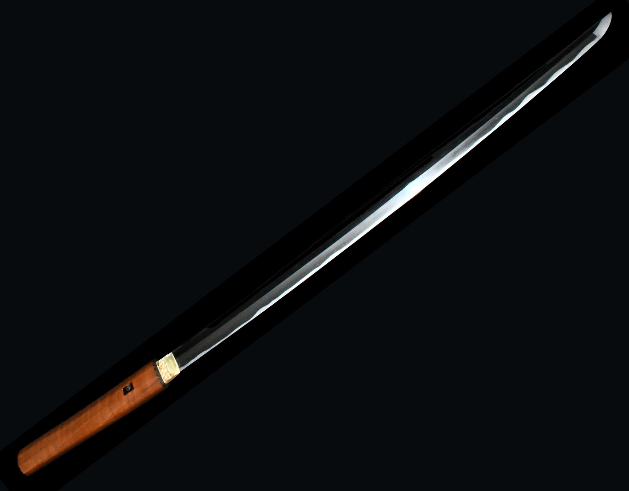 Katana - Hozon - 作 安芸輝広派 - 刀 銘 播磨守藤原輝広 保存刀剣鑑定書