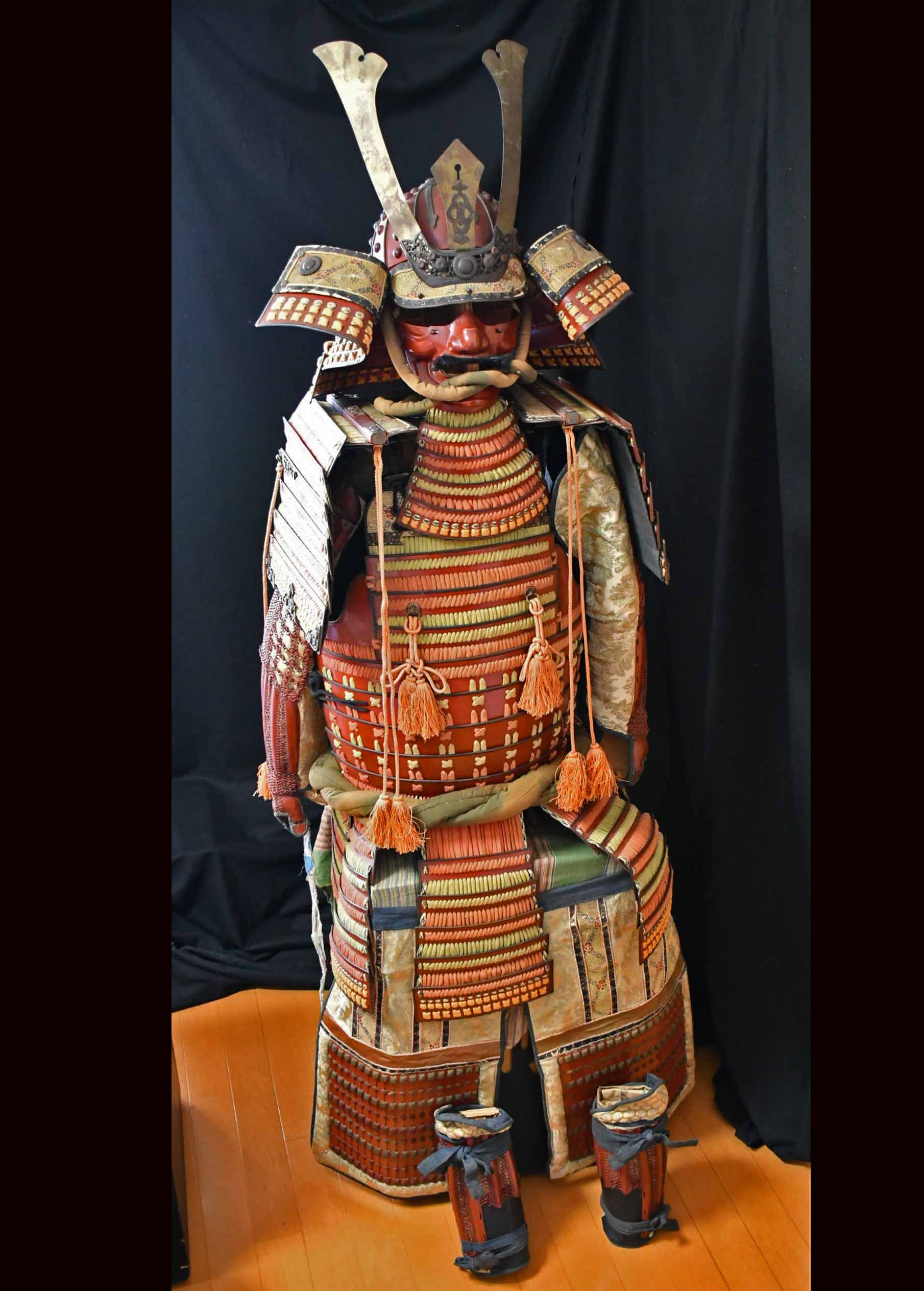 Armor - Gold Kozarei Omodaka Odoshi Nimai-do Gusoku Armor, Edo Period