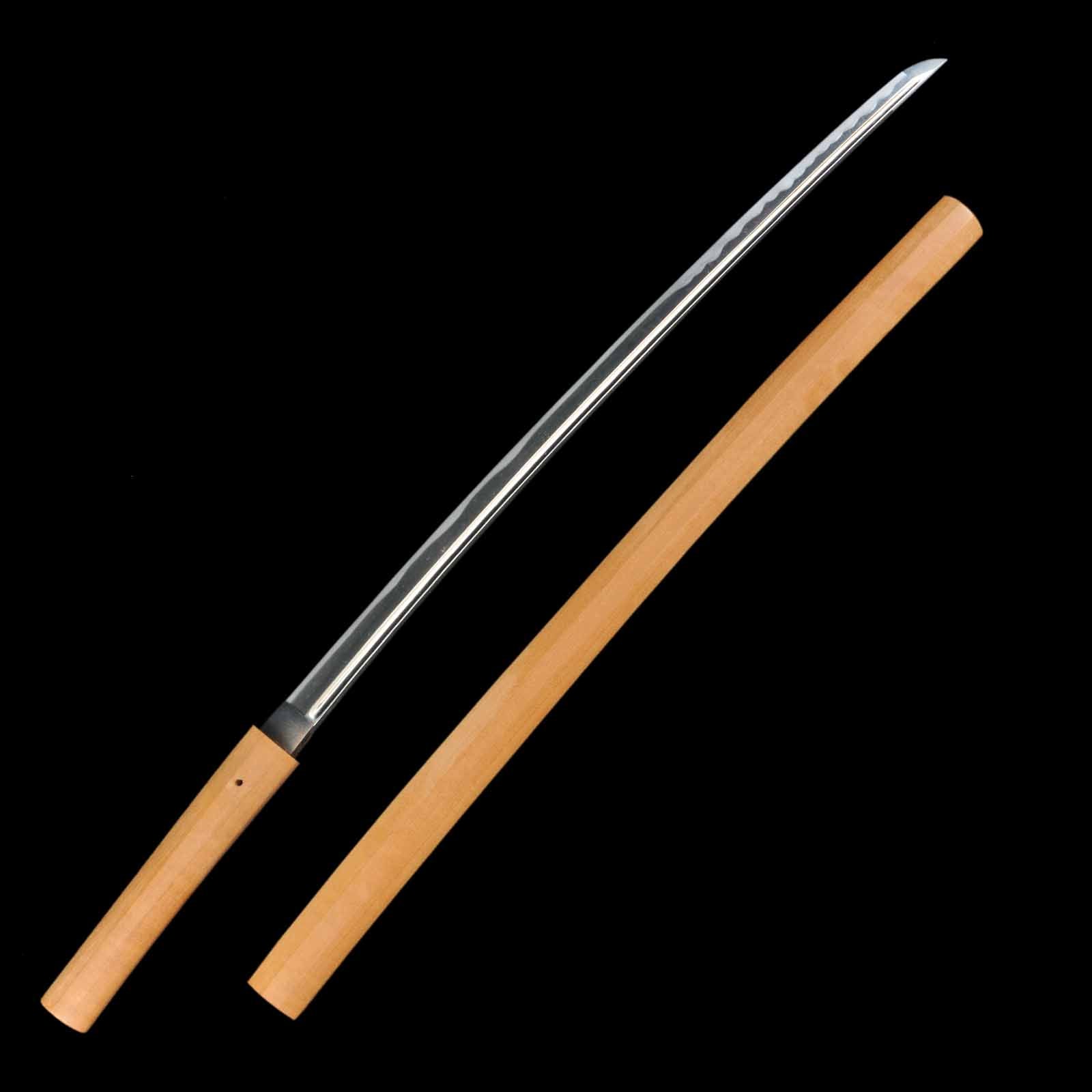 Katana - Kunisuke - NBTHK Hozon Certificate - Shirasaya - Ubu Nakago - Koto Era - Aichi 59610