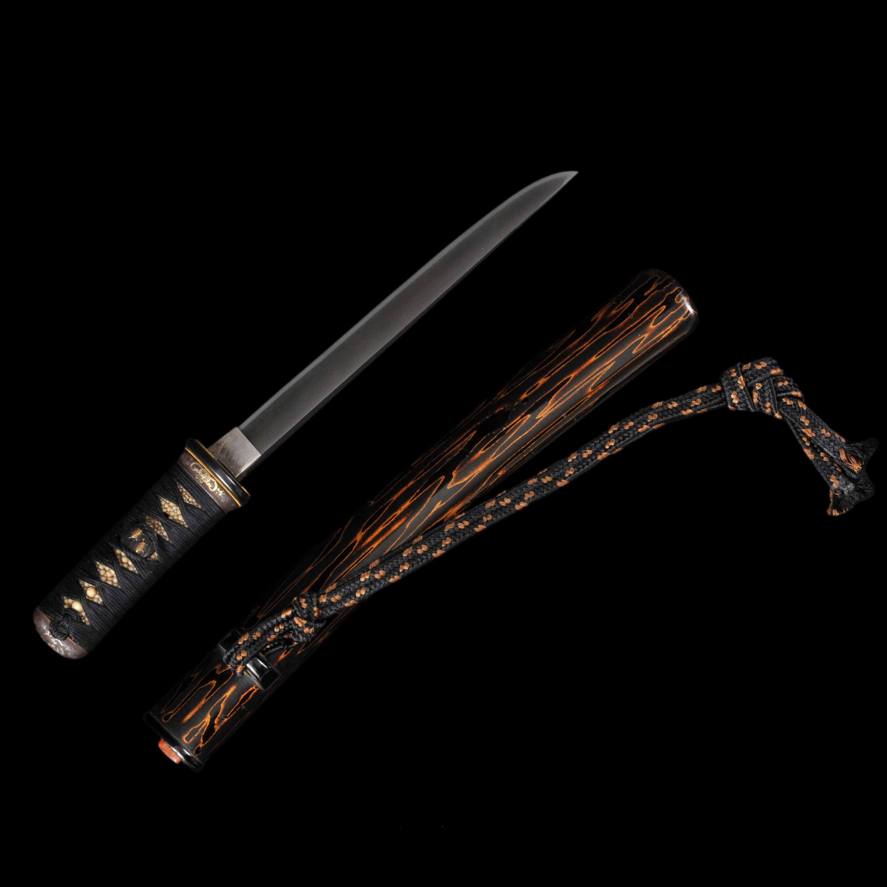 Tanto - Shigemitsu - Tanto/Shirasaya Koshirae - Suriage Nakago - Koto Era - Niigata 039478