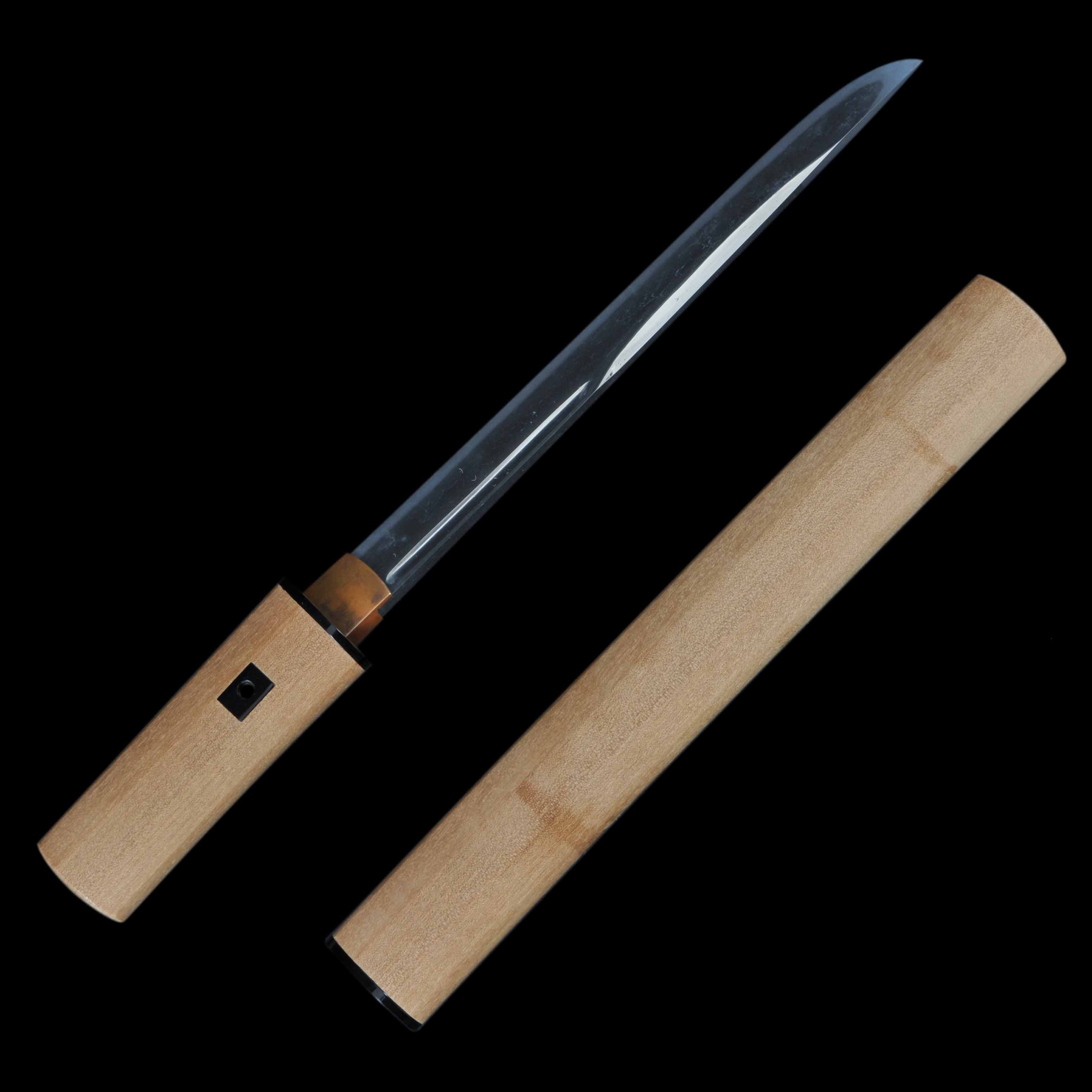 Tanto - Nobukuni - NBTHK Kicho Certificate - Shirasaya Koshirae - Ubu Nakago - Koto Era - Oita 32774