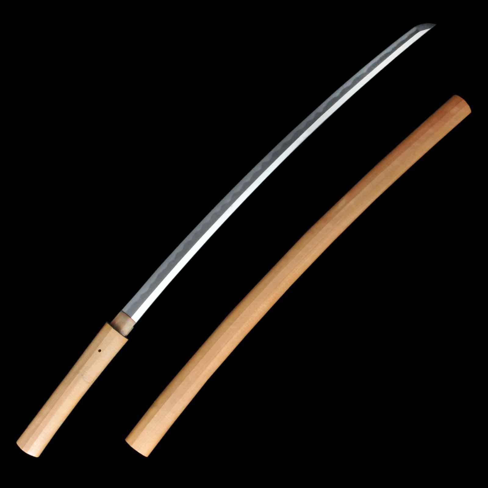 Katana - Mumei(No Signature) - Shirasaya Koshirae - Suriage Nakago - Koto Era - Osaka 133958