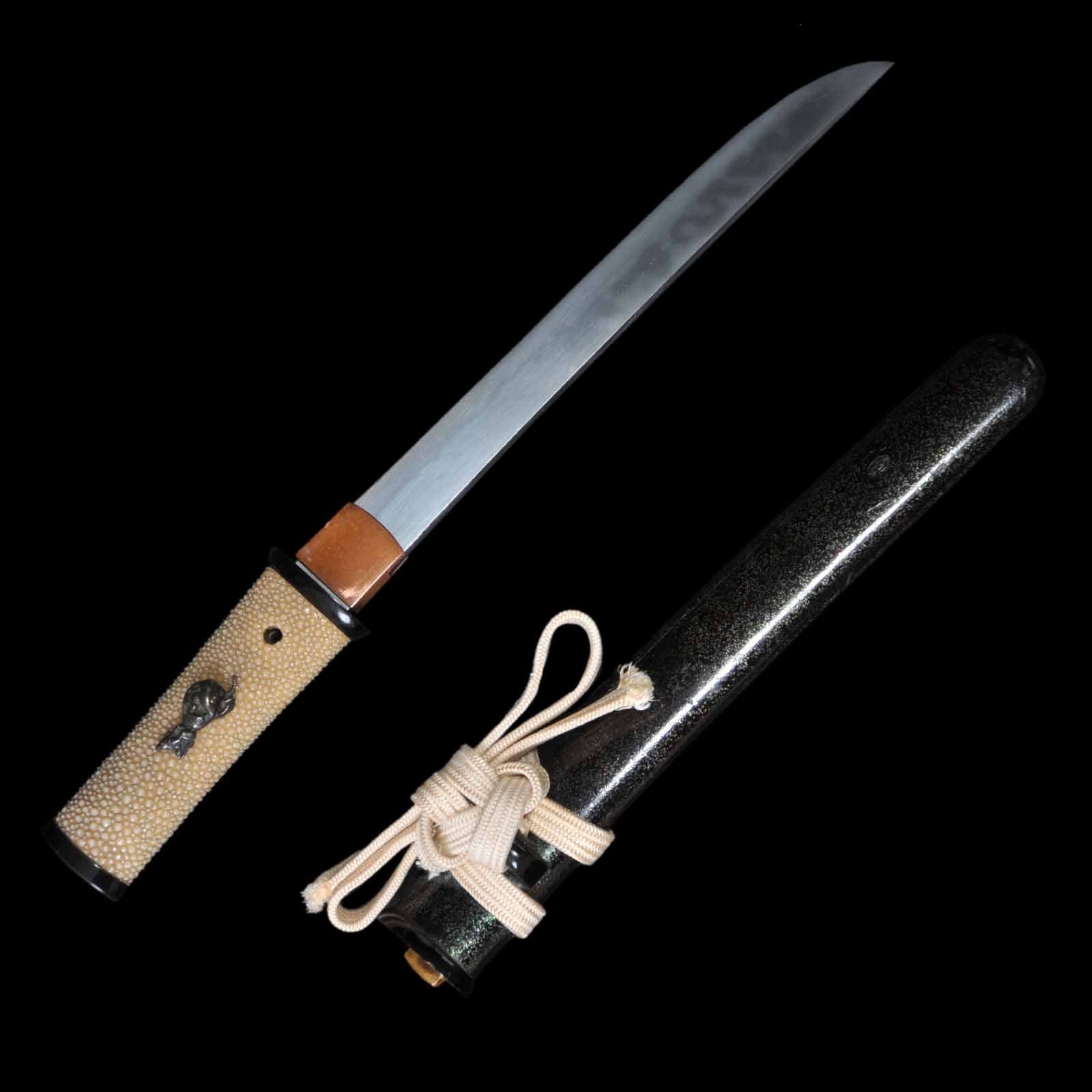 Tanto - Mumei(No Signature) - NBTHK Tokubetsu Kicho Certificate - Tanto Koshirae - Ubu Nakago - Koto Era - Iwate 16109