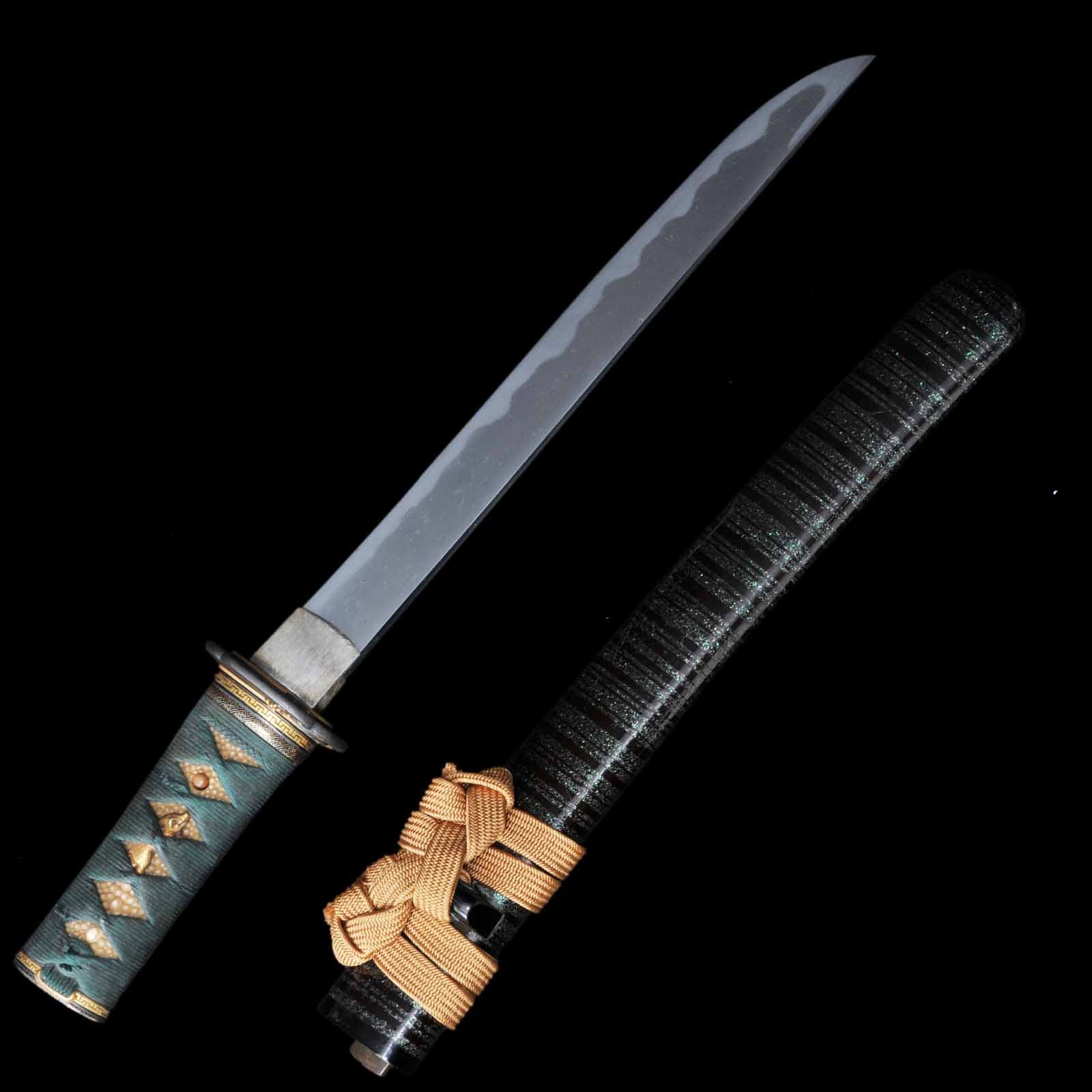 Tanto - Kanetsune - NBTHK Hozon Certificate - Tanto Koshirae - Suriage Nakago - Koto Era - Tokyo 97561