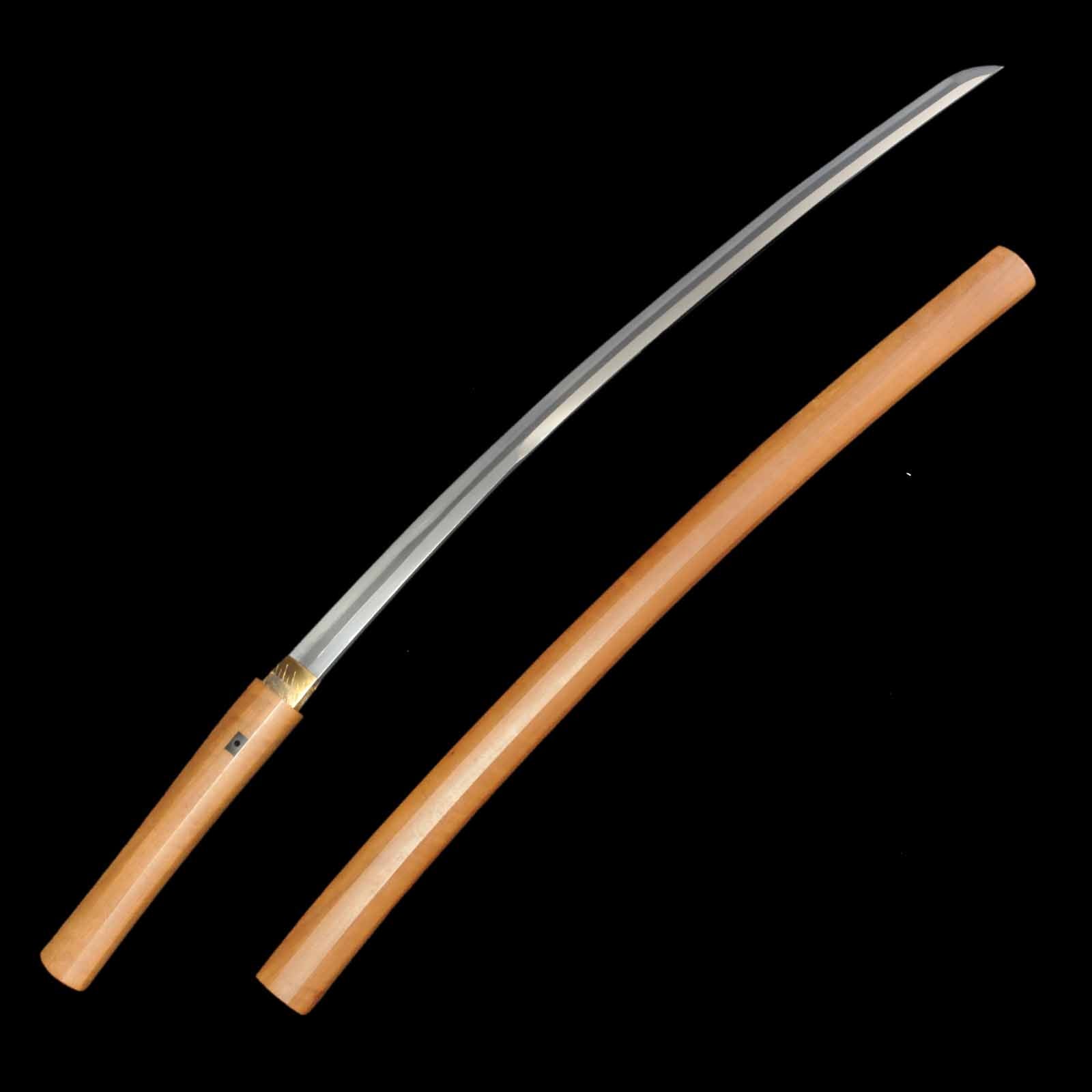 Katana - Mumei(No Signature) - NBTHK Kicho Certificate(Takada) - Shirasaya Koshirae - Ubu Nakago - Koto Era - Hyogo 88343