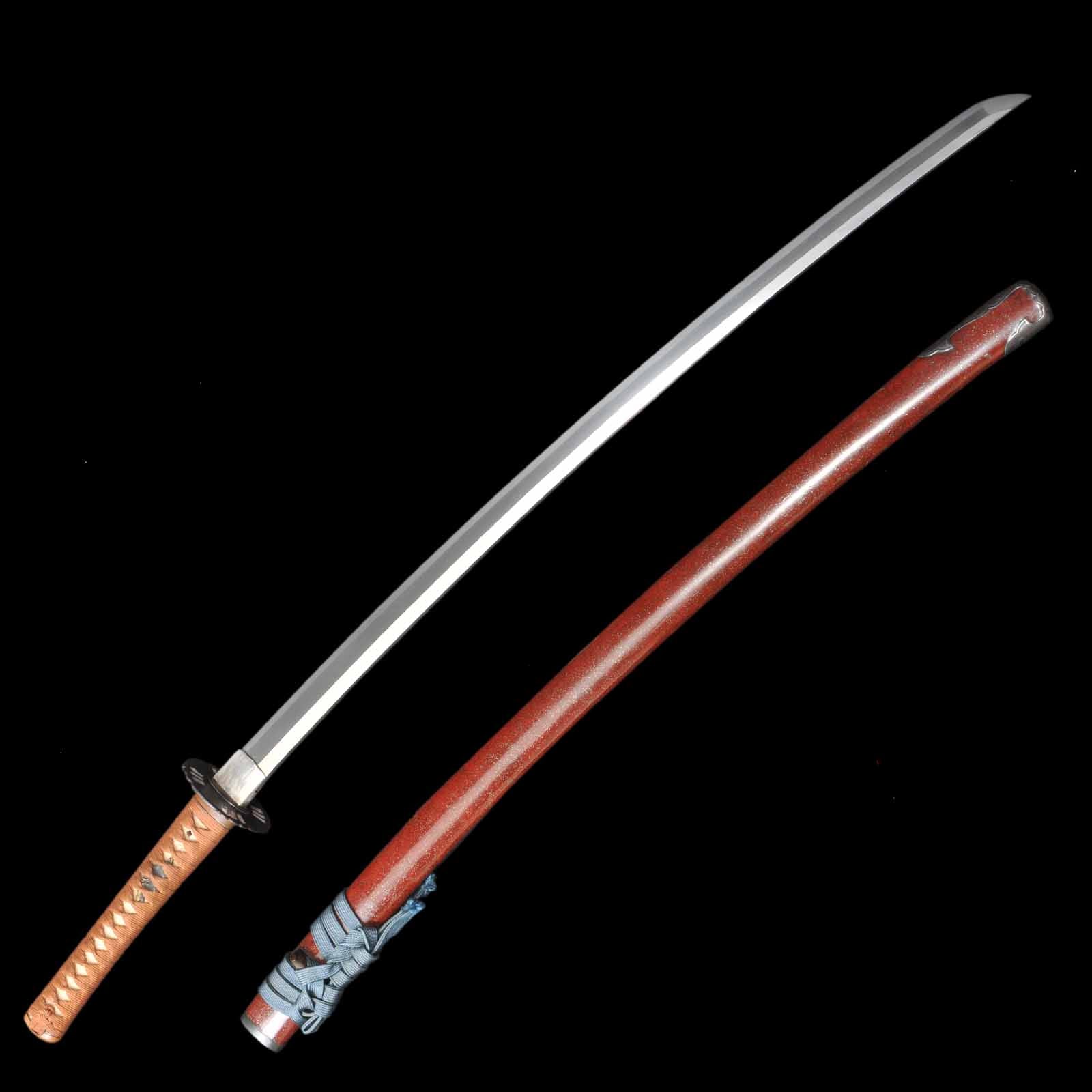 Katana - Mumei(No Signature) - NBTHK Hozon Certificate(Tadasada) - Uchigatana/Shirasaya Koshirae - Suriage Nakago - Koto Era - Kumamoto 7706