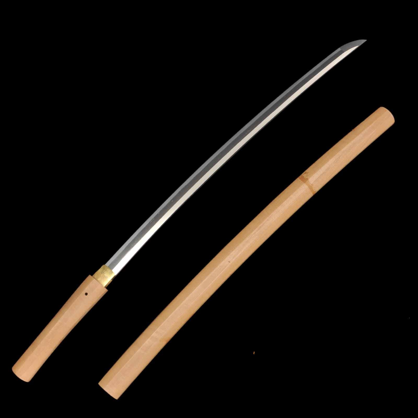 Katana - Mumei(No Signature) - Shirasaya Koshirae - Suriage Nakago - Koto Era - Osaka 102792