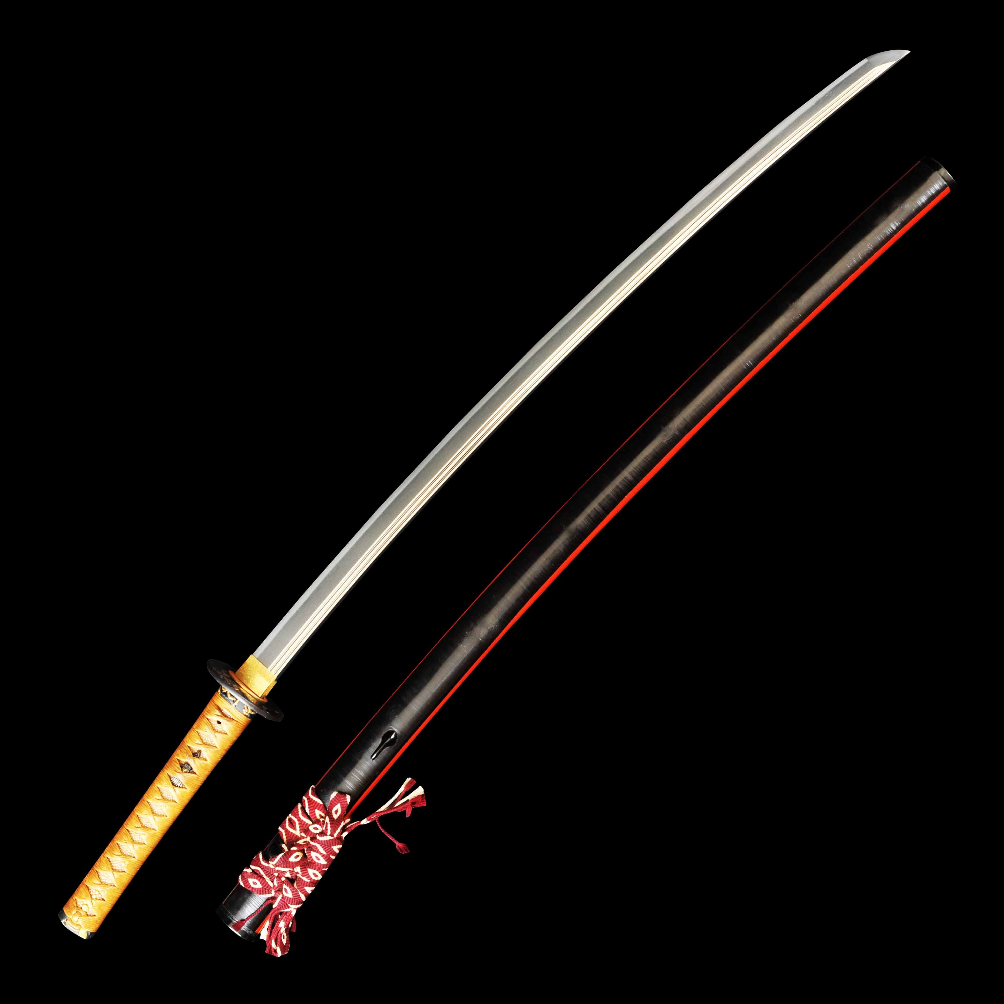 Katana - Mumei(No Signature) - NBTHK Juyo Token Certificate(Sadamori) - Uchigatana Koshirae/Shirasaya - O-suriage Nakago - Koto Era - Aichi 55281