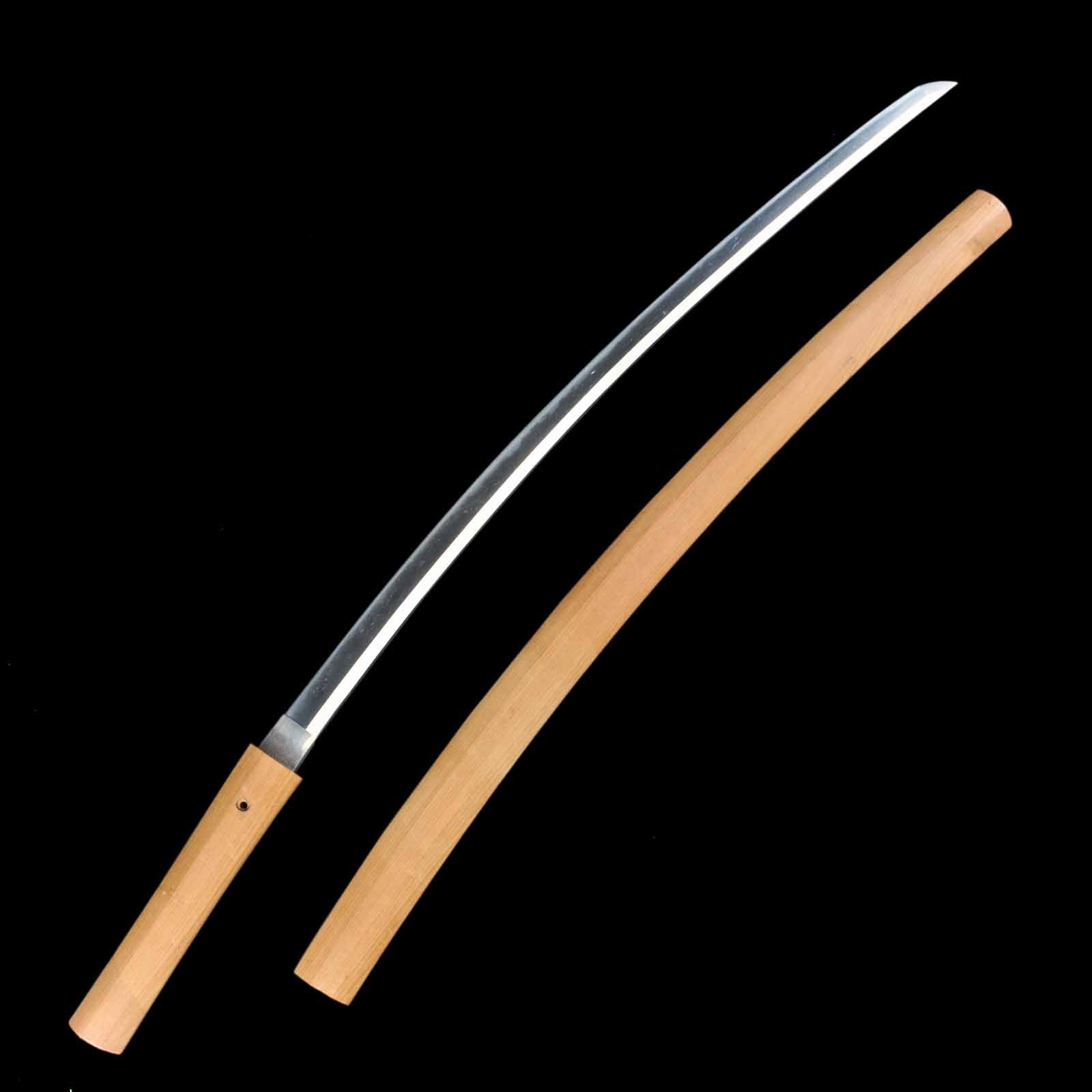 Katana - Mumei(No Signature) - NBTHK Hozon Certificate(Ietsugu) - Shirasaya - Ubu Nakago - Koto Era - Chiba 22768