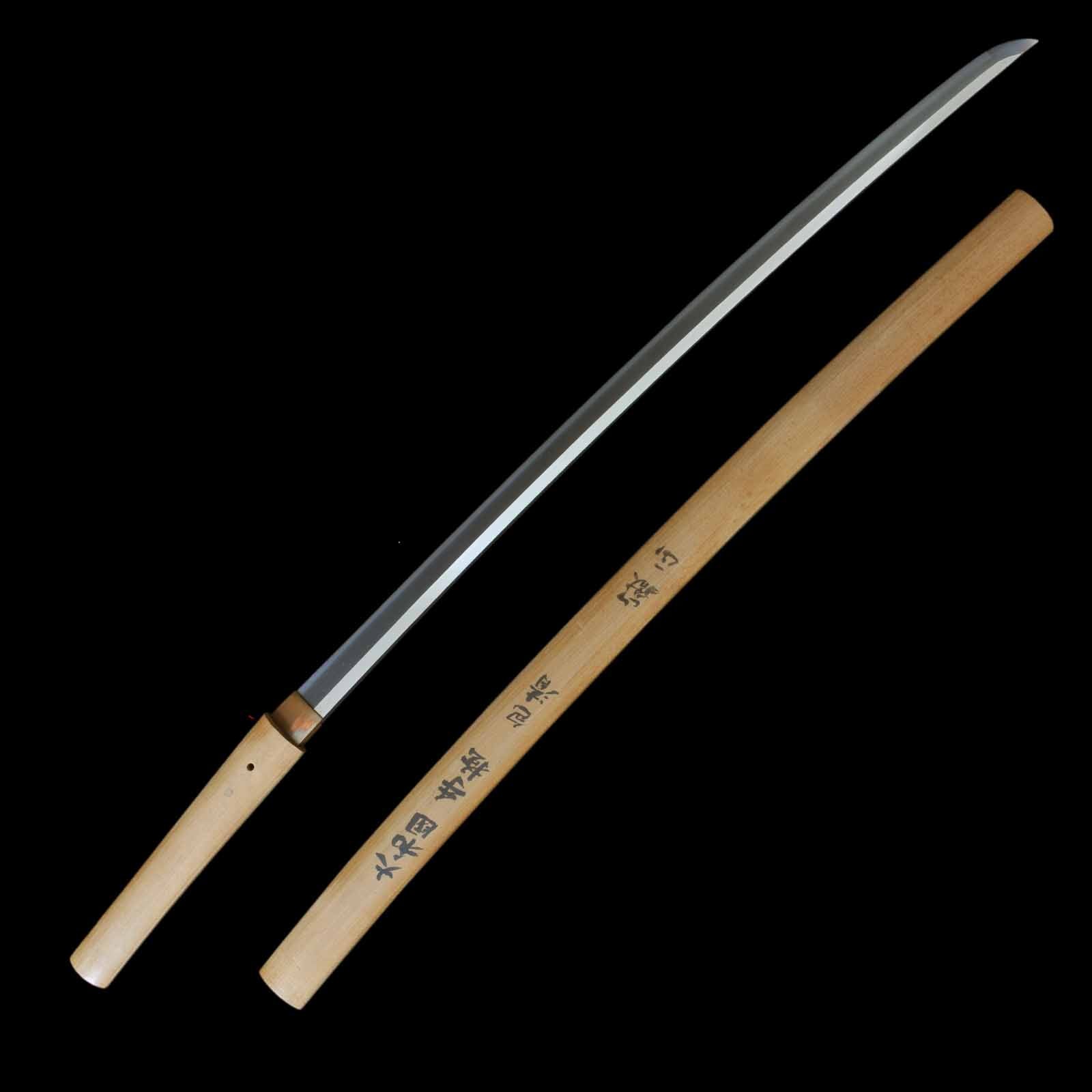 Katana - Mumei(No Sigunature) - NTHK Hozon Certificate(Kanekiyo) - Shirasaya Koshirae - Suriage Nakago - Koto Era - Tochigi 52516