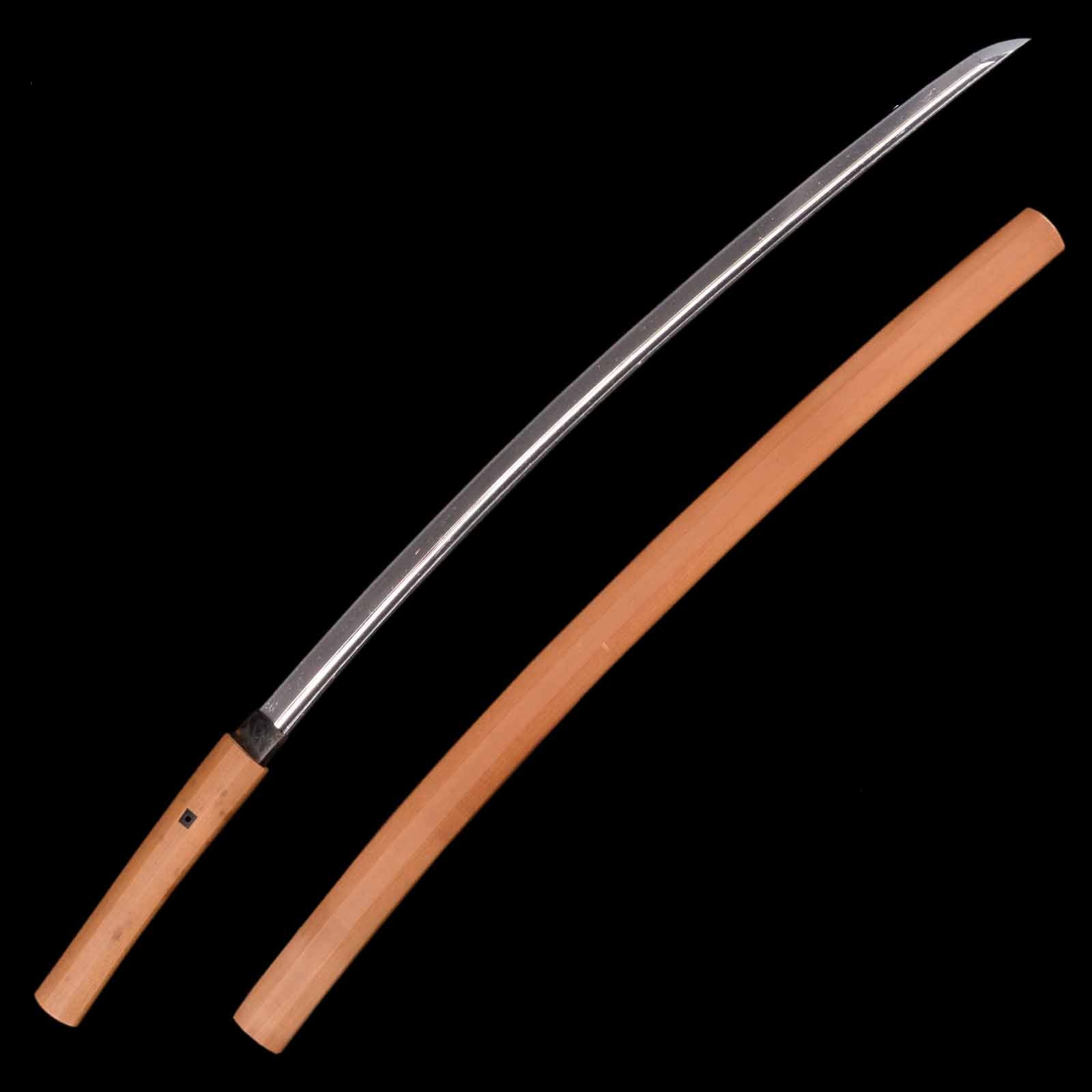 Katana - Mumei(No Sigunature) - NBTHK Hozon Certificate(Kongo Hyoe) - Shirasaya Koshirae - Ubu Nakago - Koto Era - Fukuoka 35318