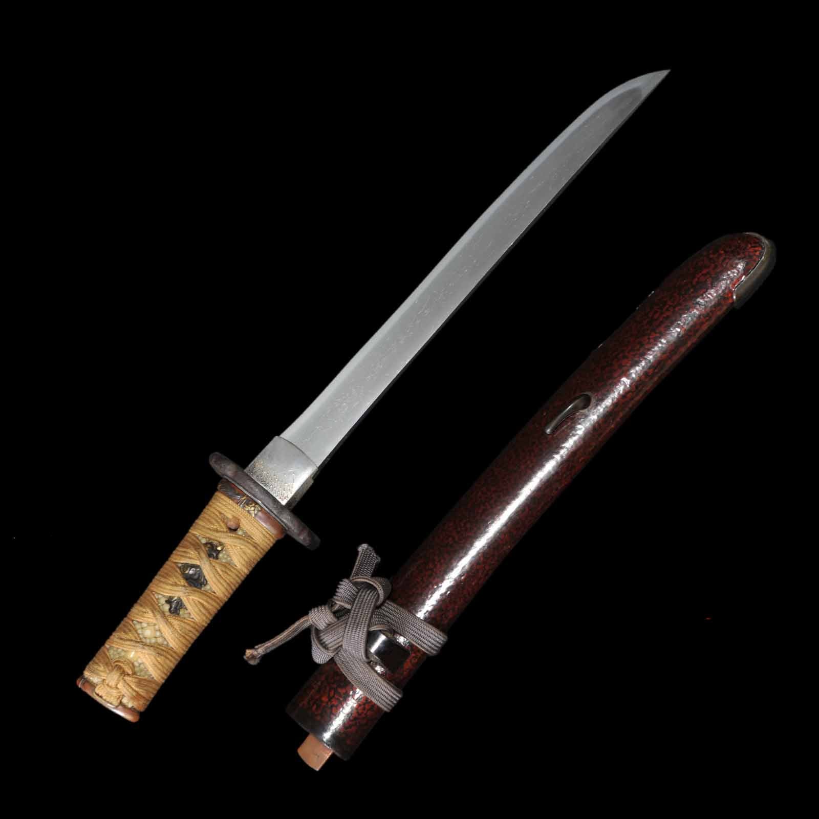 Tanto - Hiroyoshi - Tanto Koshirae - Ubu Nakago - Koto Era - Tottori 14143