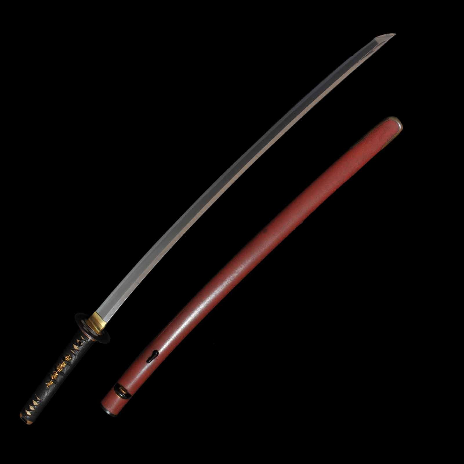 Katana - Tsuguhiro - NBTHK Tokubetsu Hozon Certificate - Uchigatana/Shirasaya Koshirae - Suriage Nakago - Koto Era