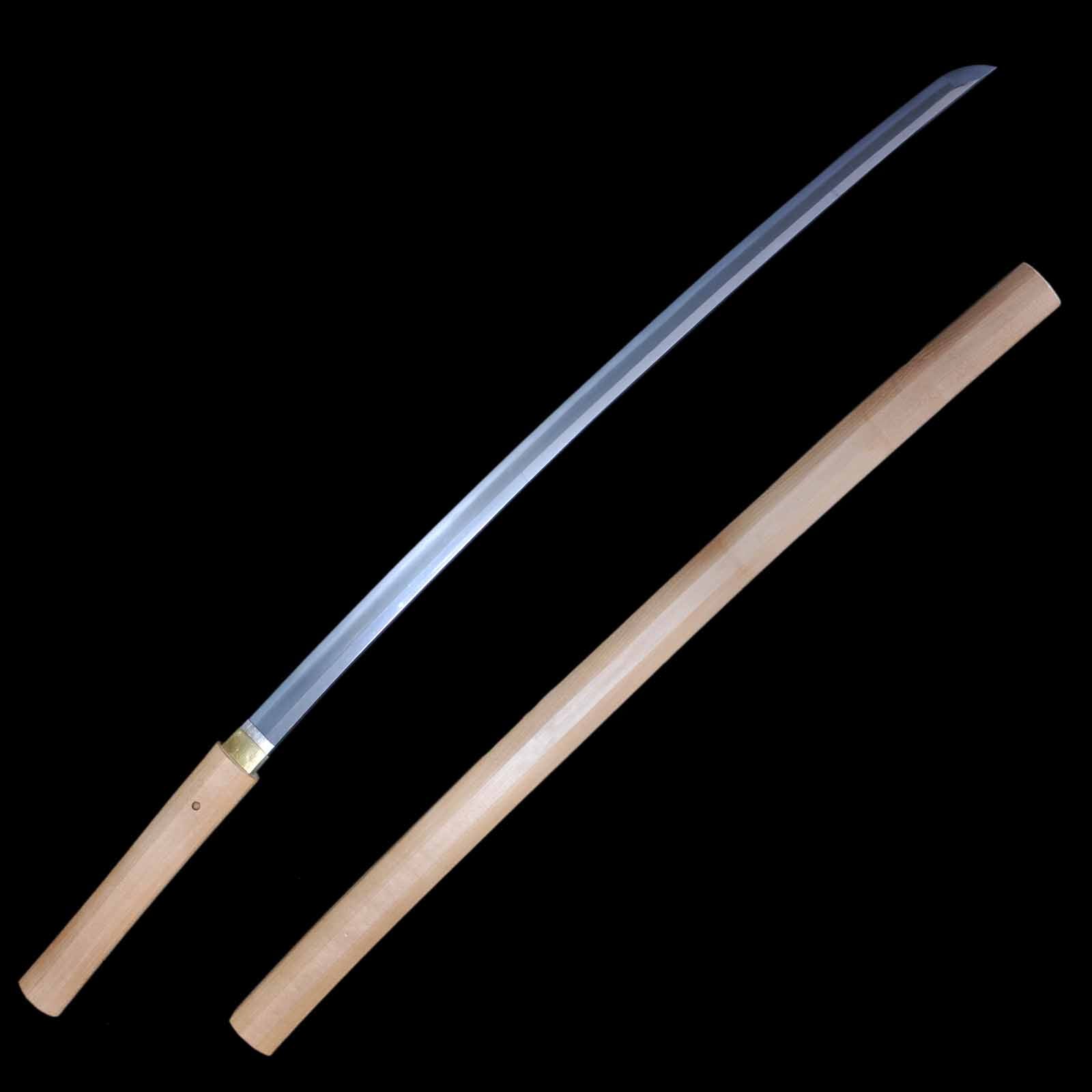 Katana - Mumei(No Signature) - NBTHK Hozon Certificate(Taira Takada) - Shirasaya Koshirae - Suriage Nakago - Koto Era - Fukuoka 88393