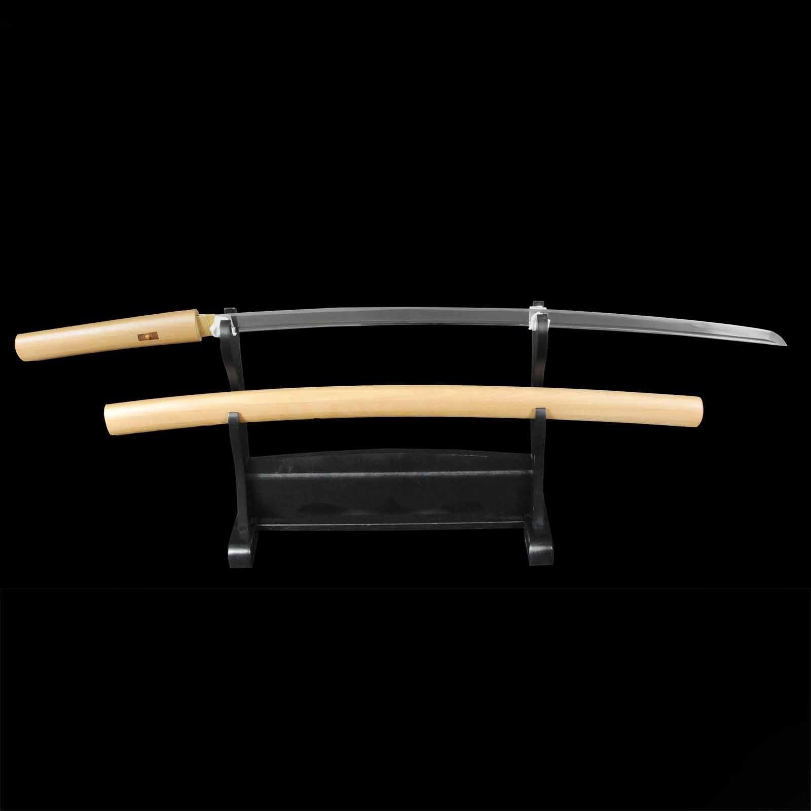 Katana - Mumei(No Signature) - NBTHK Certificate(Enju) - Shirasaya - Suriage Nakago - Koto Era