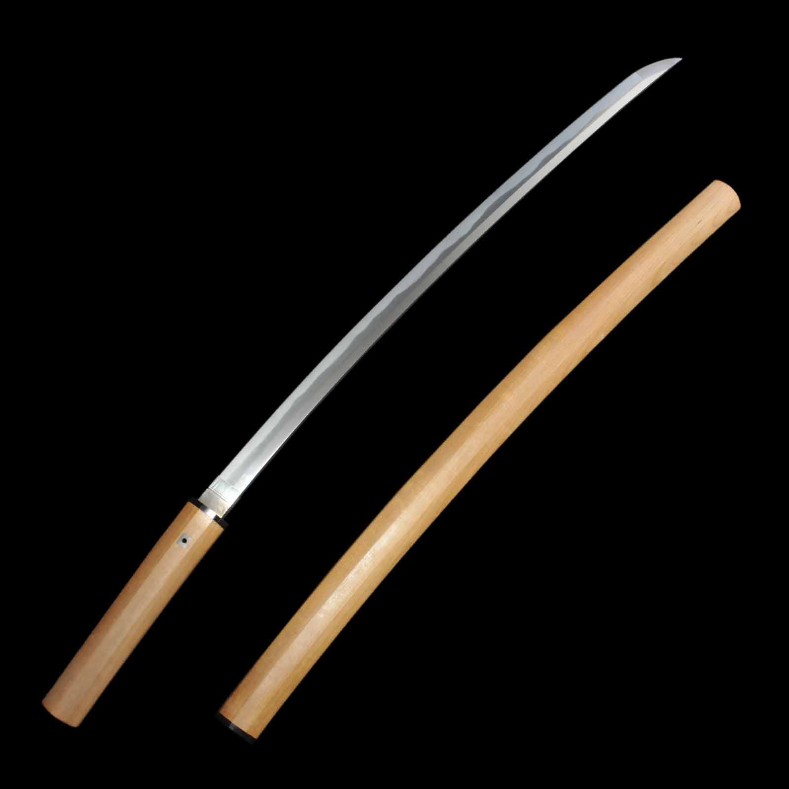 Katana - Mumei(No Signature) - NBTHK Hozon Certificate - Shirasaya Koshirae - Suriage Nakago - Koto Era - Mie 43046