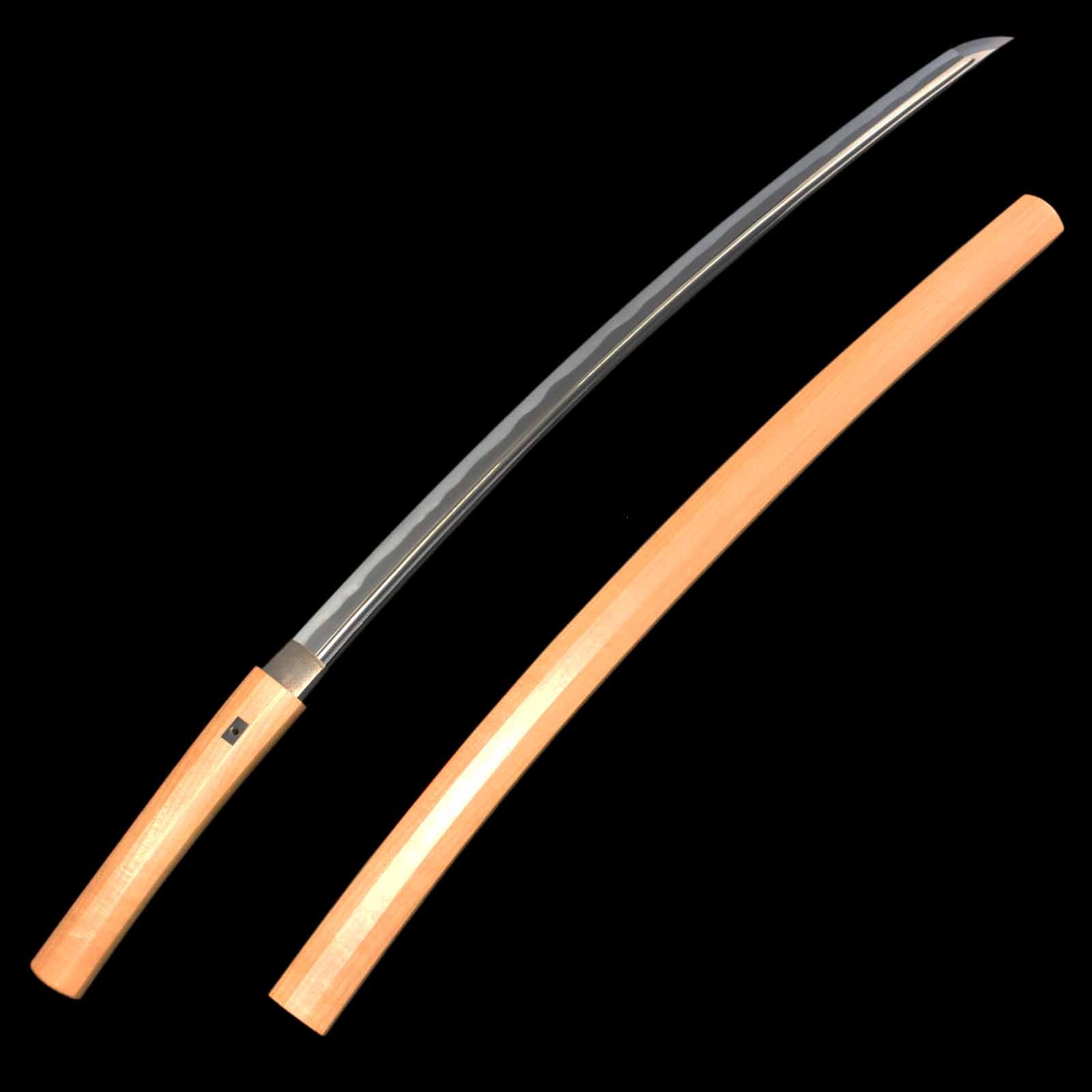 Katana - Kanenori - NBTHK Hozon Certificate - Shirasaya Koshirae - Suriage Nakago - Koto Era - Tokyo 184476