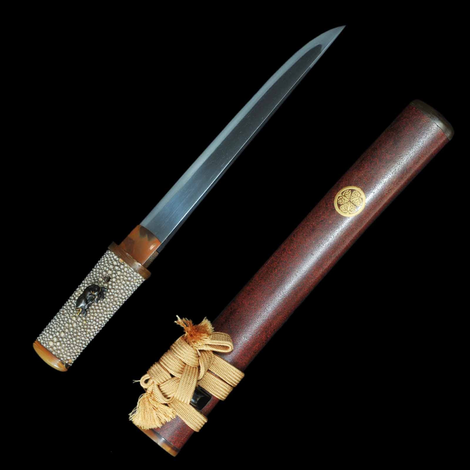 Tanto - Mumei(No Signature) - Aikuchi Koshirae - Ubu Nakago - Shinto Era - Tokyo 309034