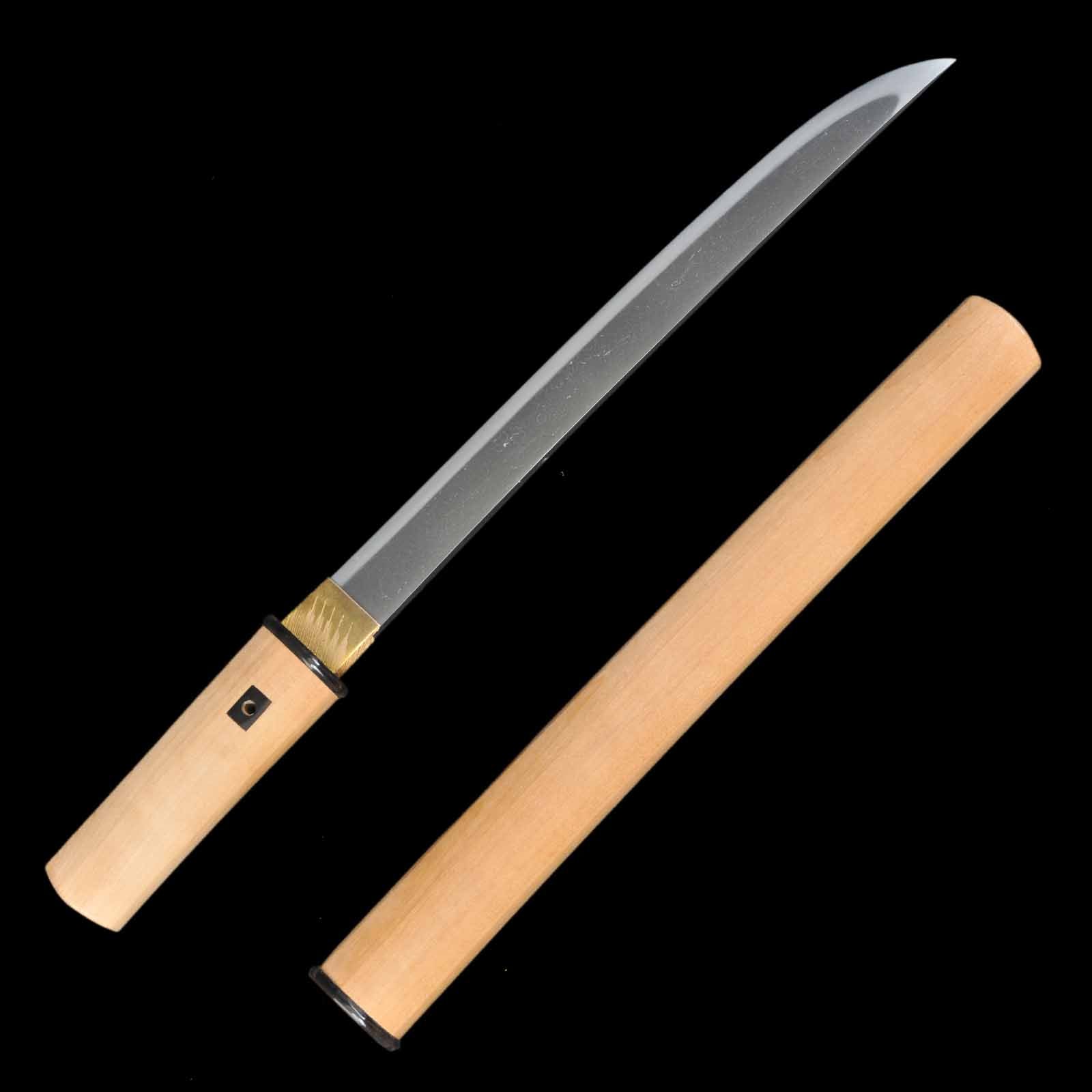 Tanto - Nobuyoshi - Shirasaya - Ubu Nakago - Shinto Era - Kanagawa 69724