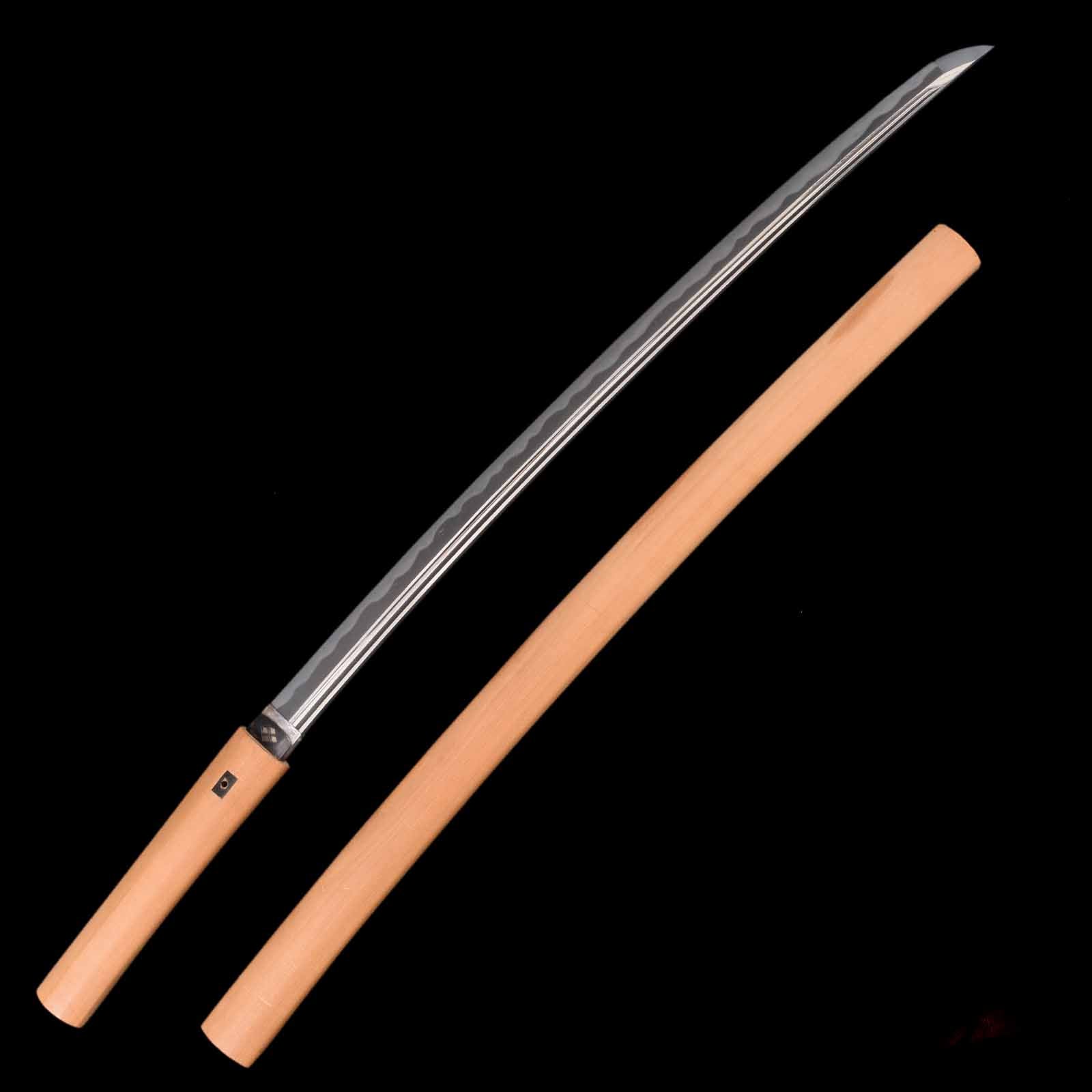 Katana - Mumei(No Signature) - NBTHK Hozon Certificate(Takada) - Shirasaya Koshirae - Suriage Nakago - Shinto Era - Kagawa Ro30966