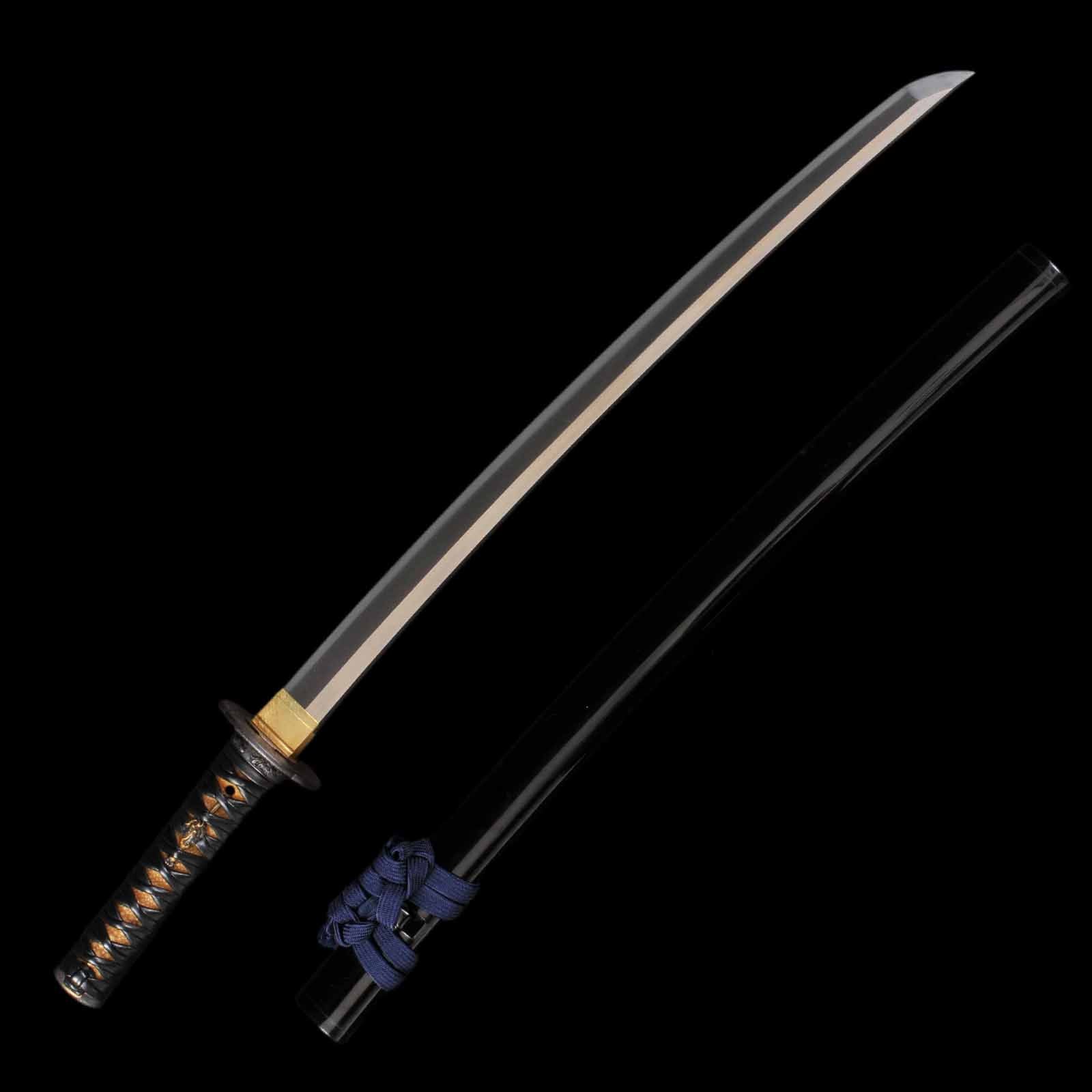 Wakizashi - Kunikiyo - NBTHK Tokubetsu Kicho/NBHK Certificate - Uchigatana Koshirae - Ubu Nakago - Shinto Era - Saitama 42420