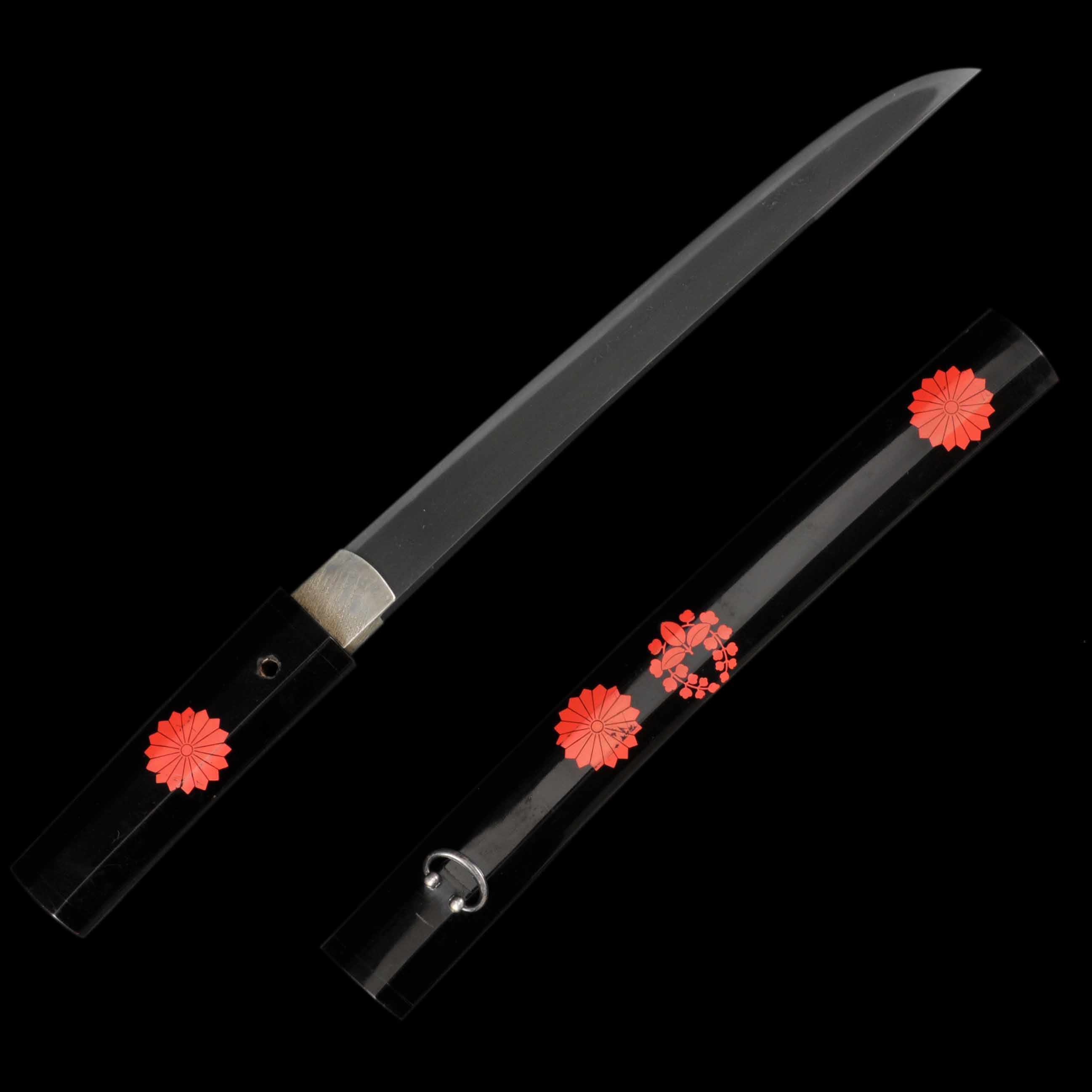 Tanto - Mumei(No Signature) - Aikuchi Koshirae - Suriage Nakago - Shinto Era - Miyagi 25573