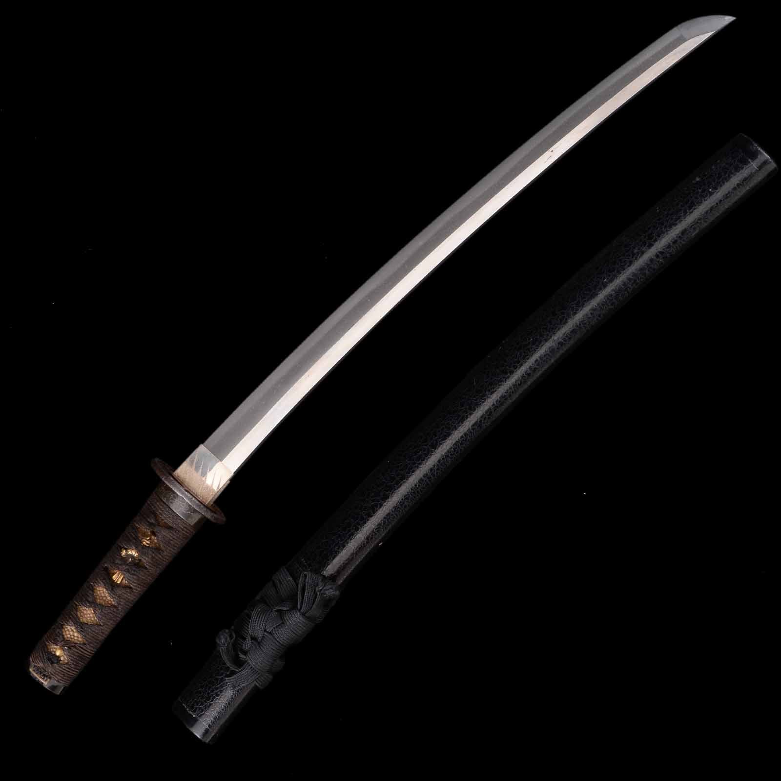 Wakizashi - Mumei(No Signature) - Uchigatana Koshirae - Ubu Nakago - Shinto Era - Wakayama 18528