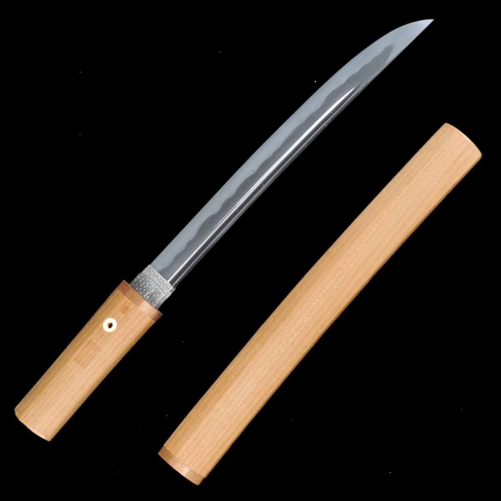 Tanto - Kane(...illegible) - NBTHK Tokubetsu Kicho Certificate - Shirasaya Koshirae - Suriage Nakago - Shinto Era - Tokyo 190891