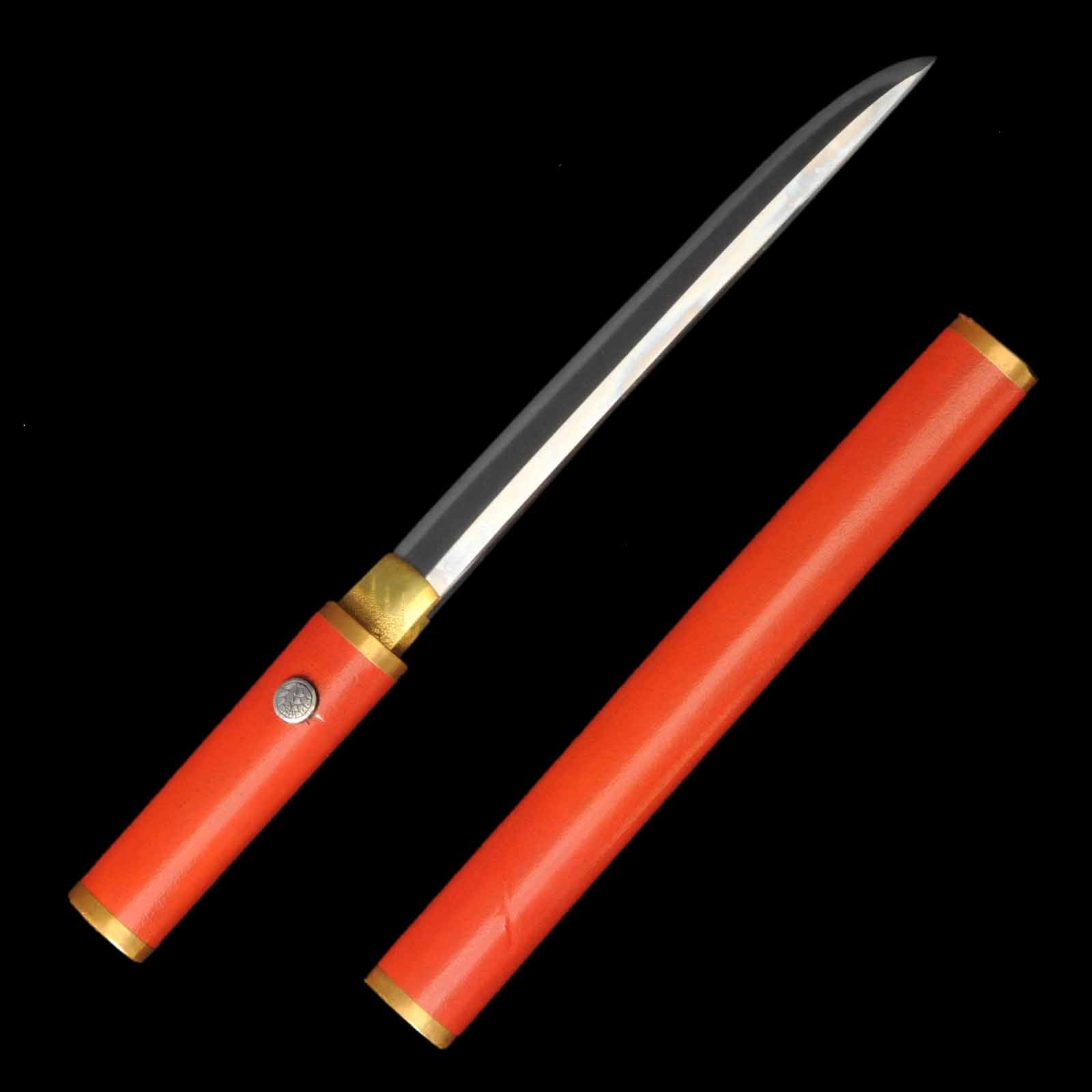 Tanto - Toshinaga - Aikuchi Koshirae - Ubu Nakago - Shinto Era - Tokyo 225129