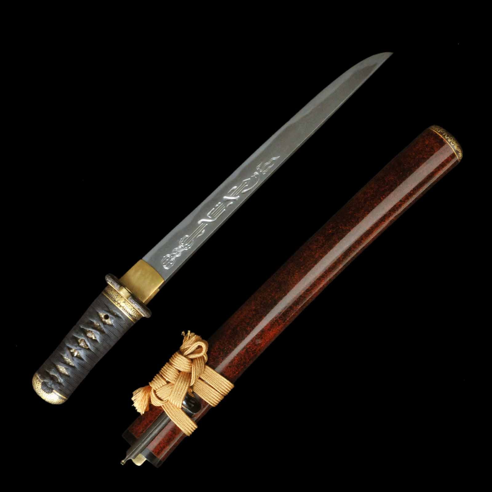 Tanto - Shigeyuki - NBTHK Tokubetsu Kicho Certificate - Tanto/Shirasaya Koshirae - Ubu Nakago - Shinto Era - Mie 2329