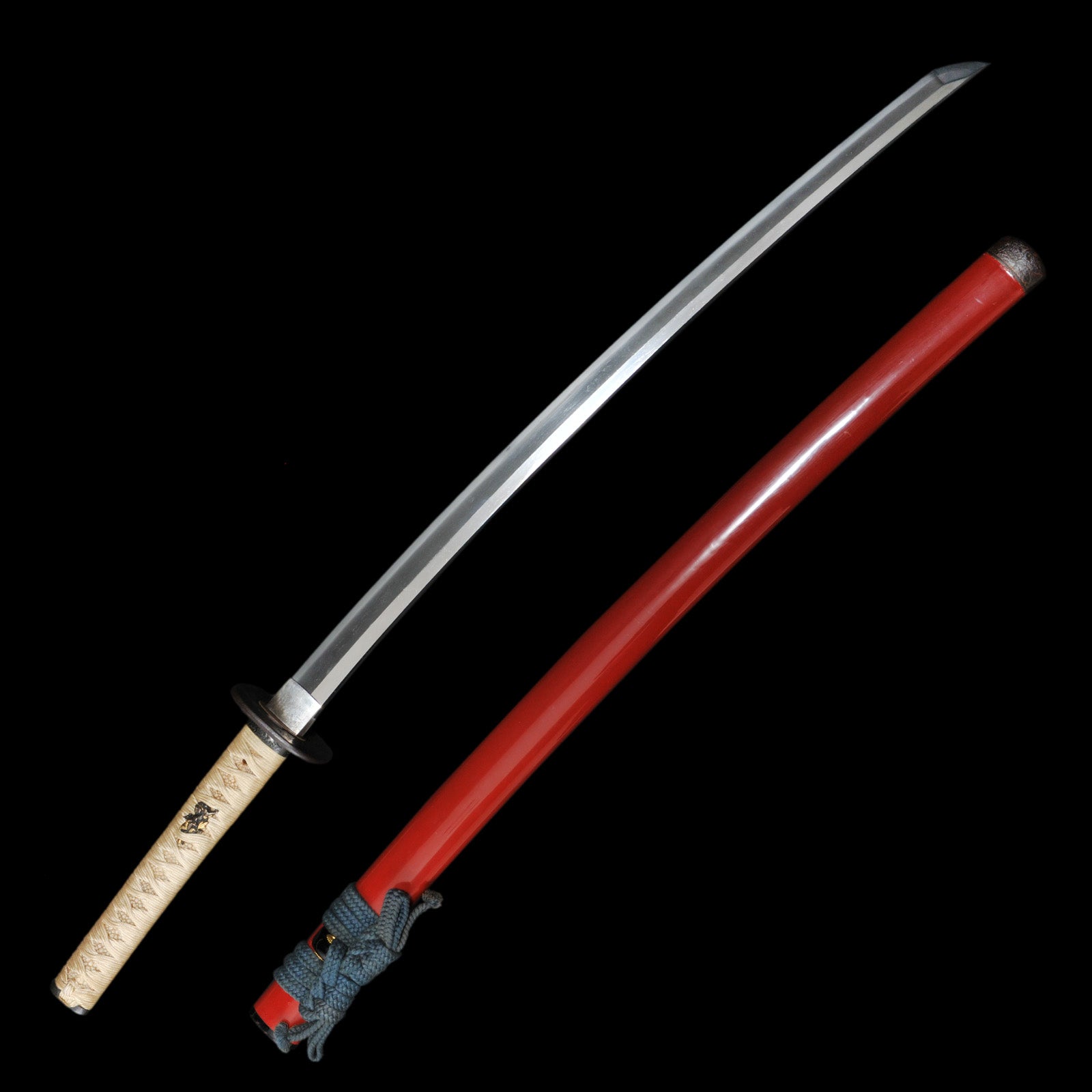 Katana - Tadahiro- Uchigatana Koshirae - Ubu Nakago - Shinto Era - Fukuoka 94267