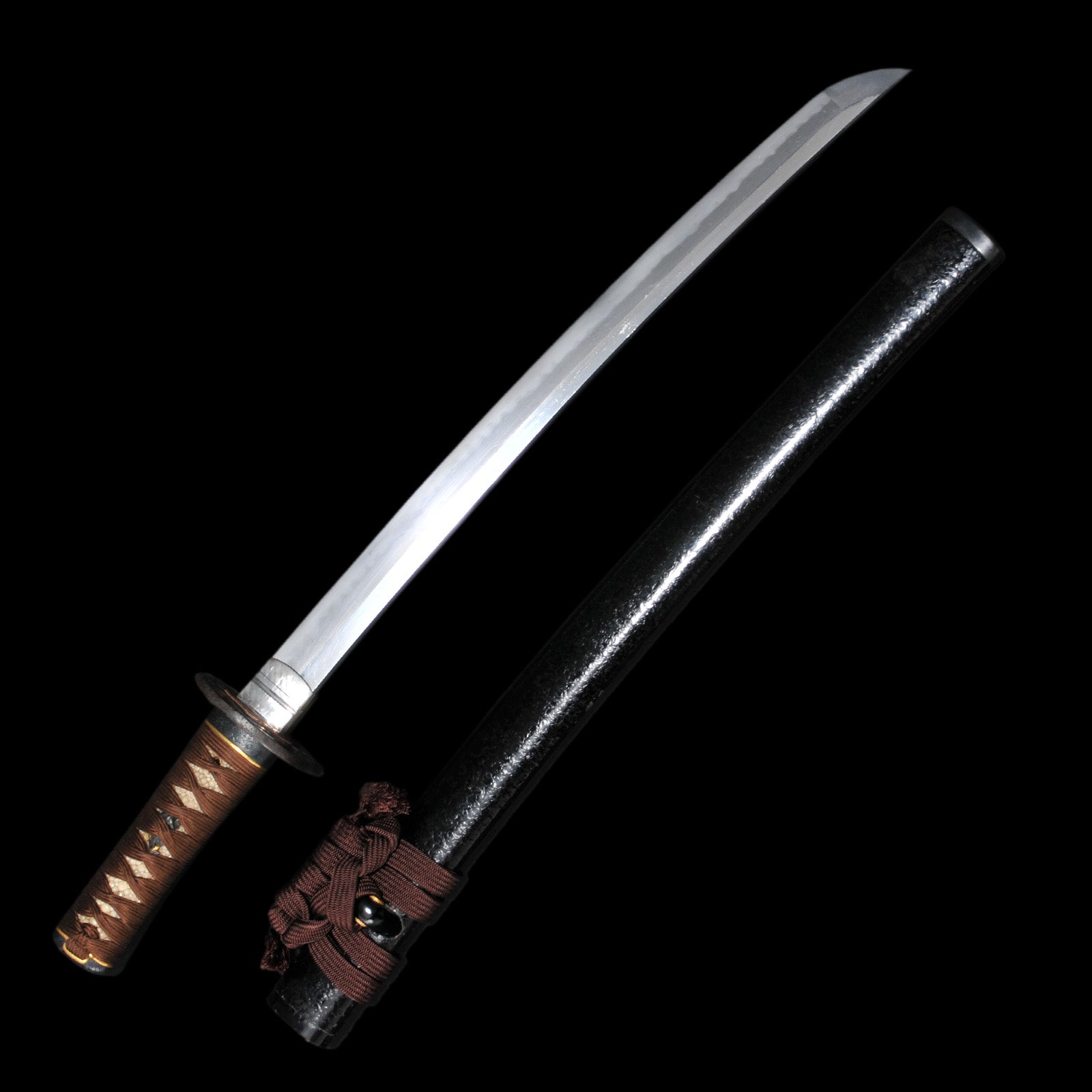 Wakizashi - Mumei(No Signature) - Uchigatana Koshirae - Ubu Nakago - Shinto Era - Aomori 3290