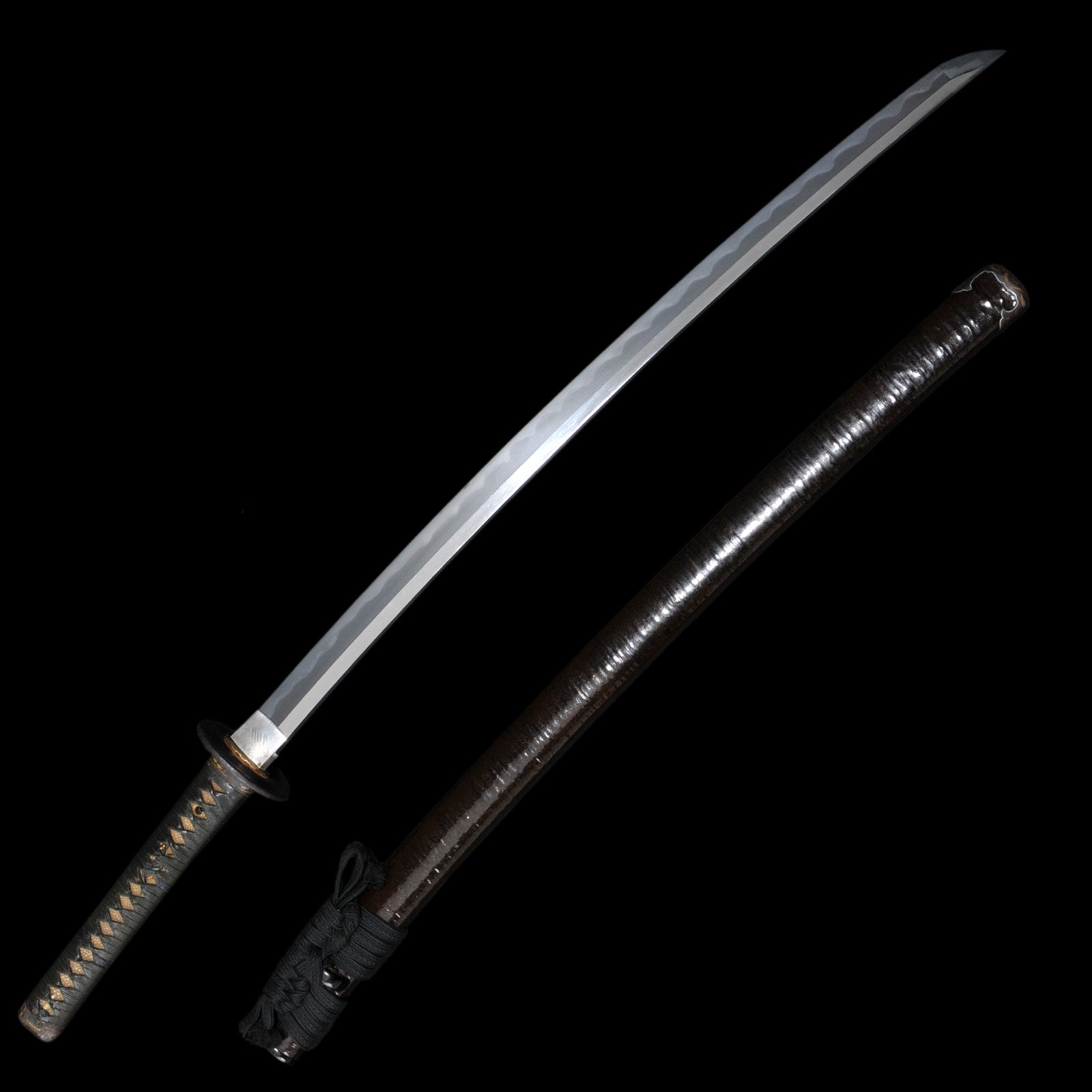 Katana - Kanekuni - Uchigatana Koshirae - Ubu Nakago - Shinto Era - Miyazaki 13617