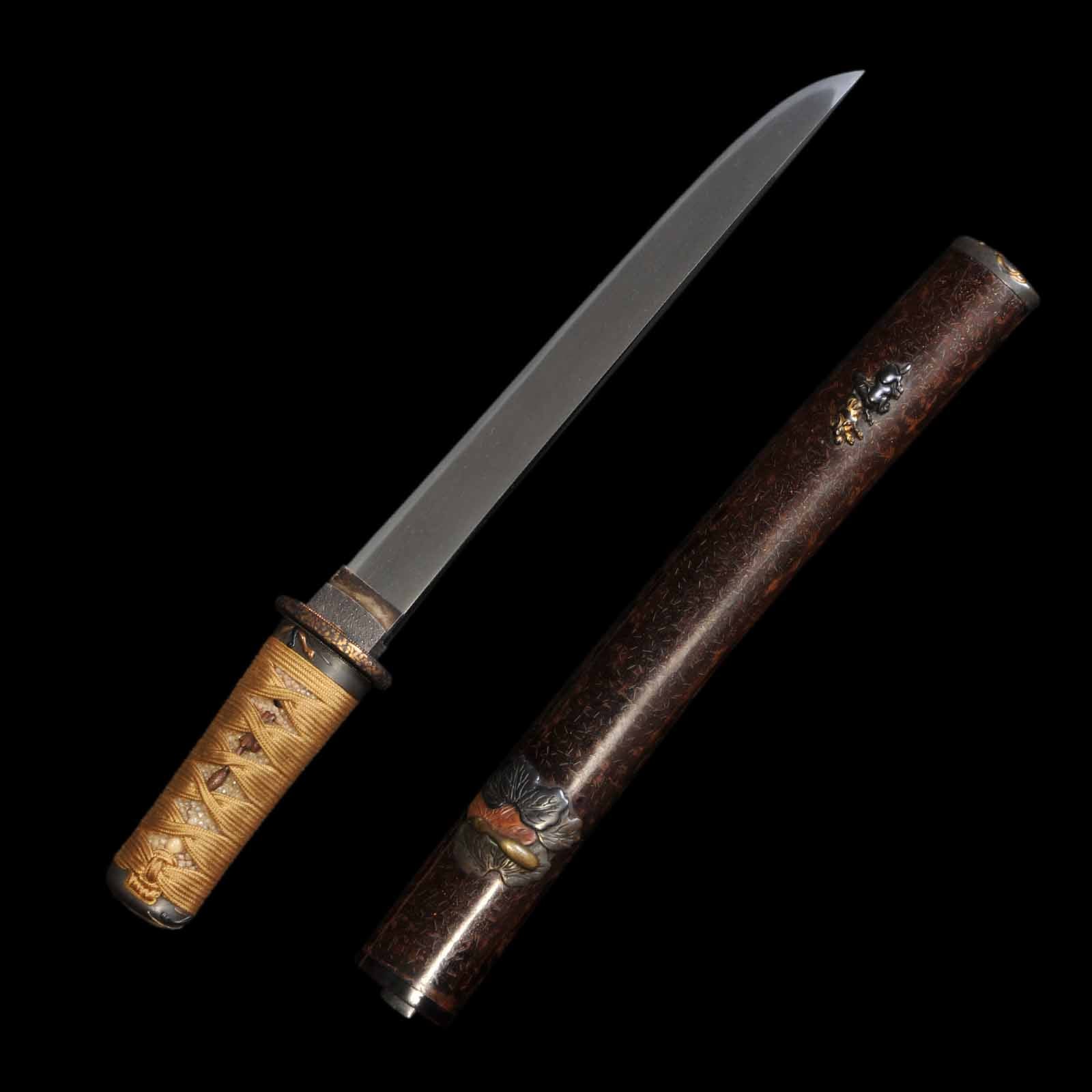 Tanto - Yukinaga - NBTHK Hozon Certificate - Tanto Koshirae - Ubu Nakago - Shinto Era - Saitama 72006