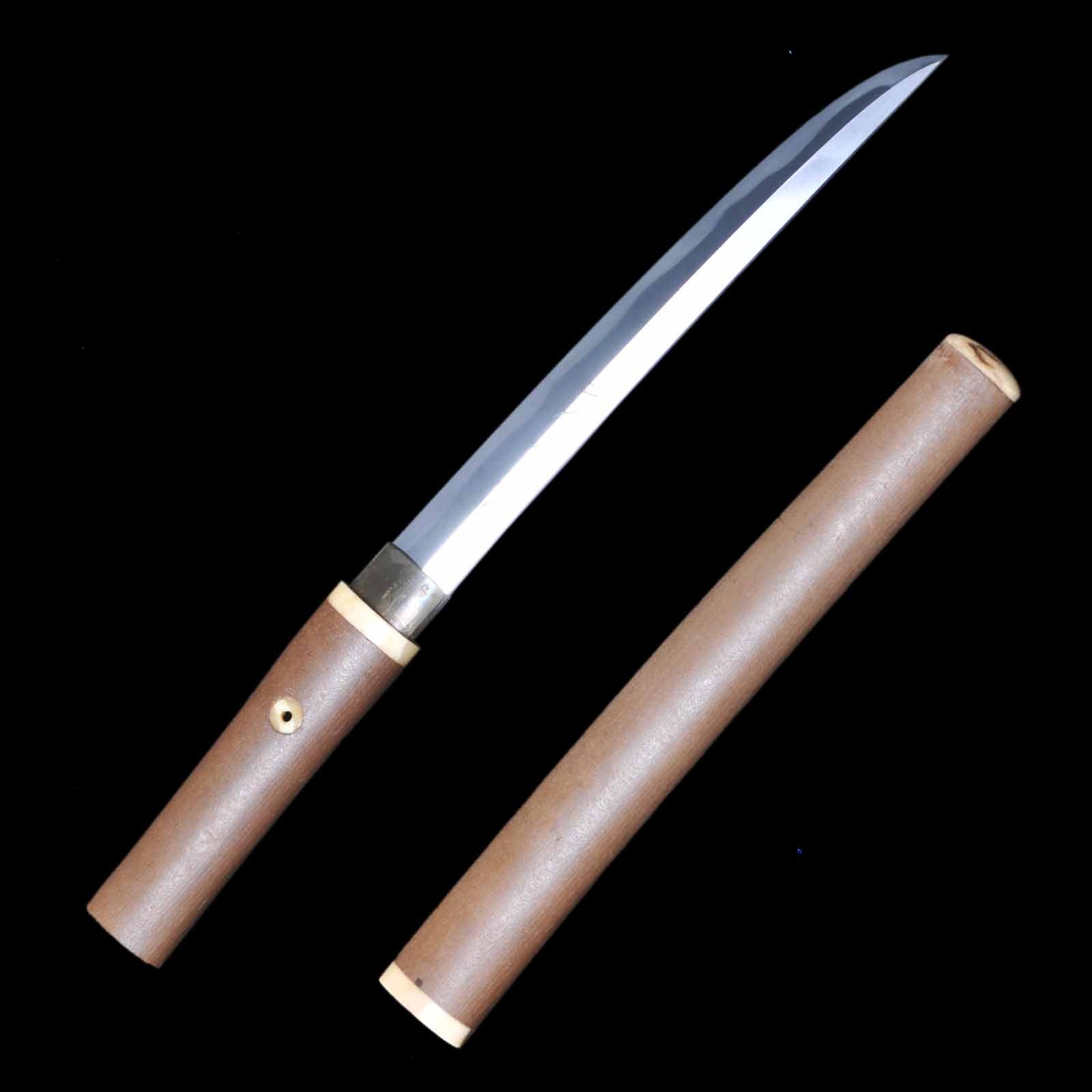 Tanto - Mumei(No Signature) - Shirasaya Koshirae - Ubu Nakago - Shinto Era - Tokyo 327384