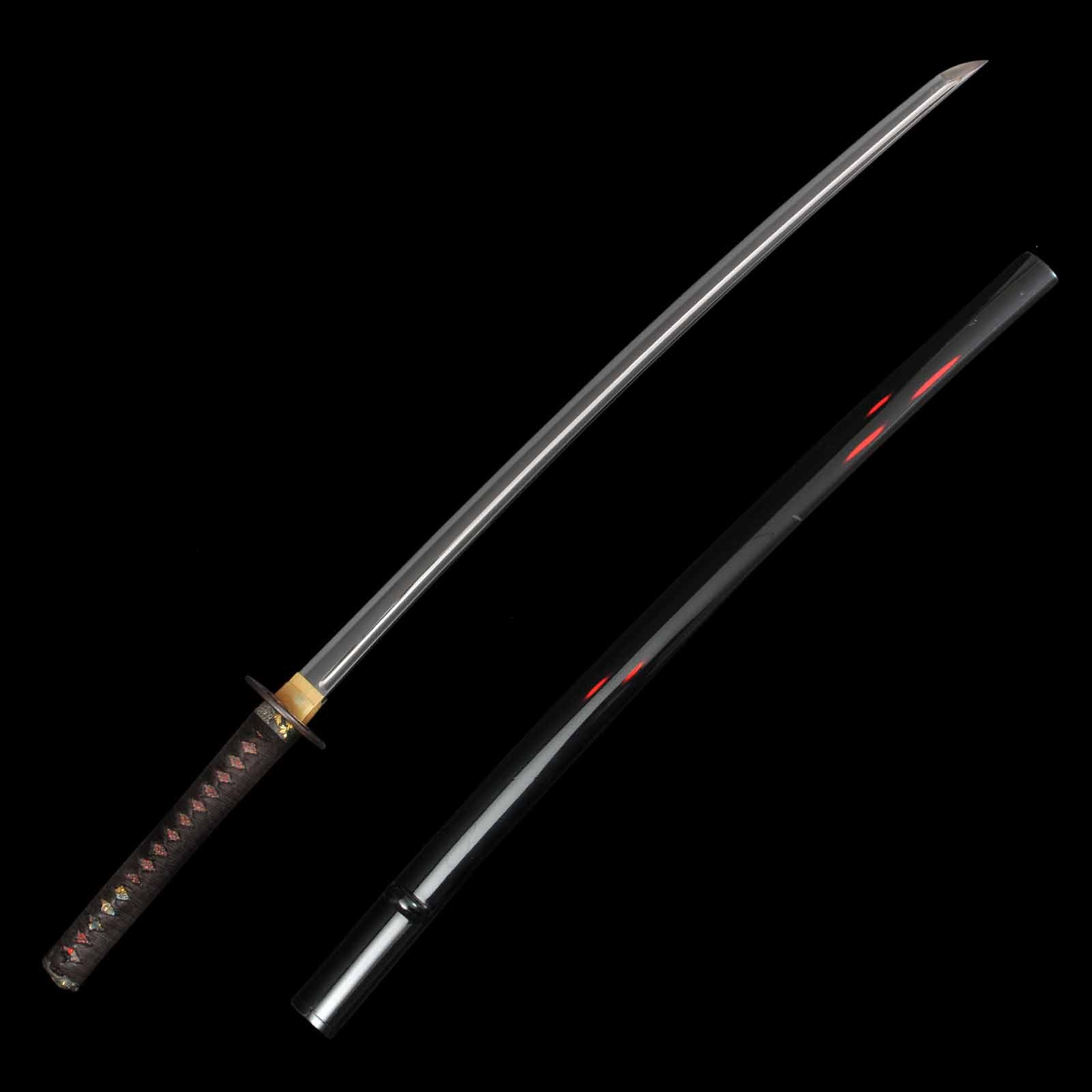 Katana - Munekage - NBTHK Certificate - Uchigatana/Shirasaya Koshirae - Ubu Nakago - Shinto Era