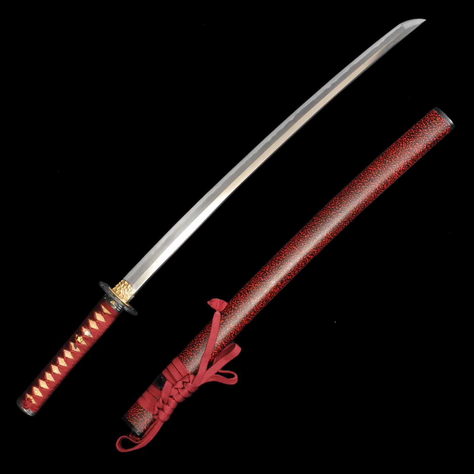 Katana - Mumei(No Signature) - NBTHK Tokubetsu Kicho Certificate(Masanori) - Uchigatana/Shirasaya Koshirae - Suriage Nakago - Shinto Era - Nagano 52142