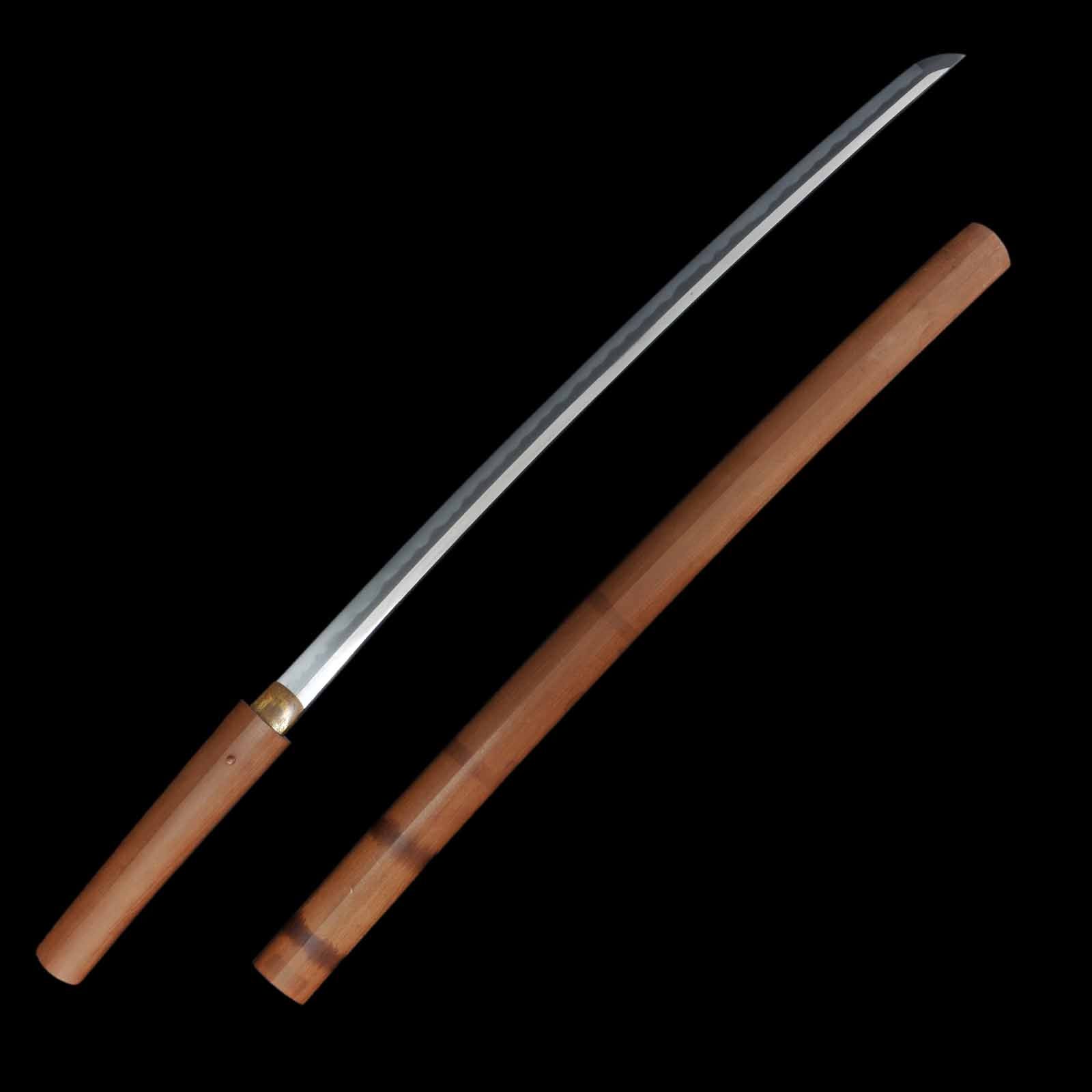 Katana - Mumei(No Signature) - NBTHK Hozon Certificate - Shirasaya Koshirae - Ubu Nakago - Shinto Era - Kanagawa 48375