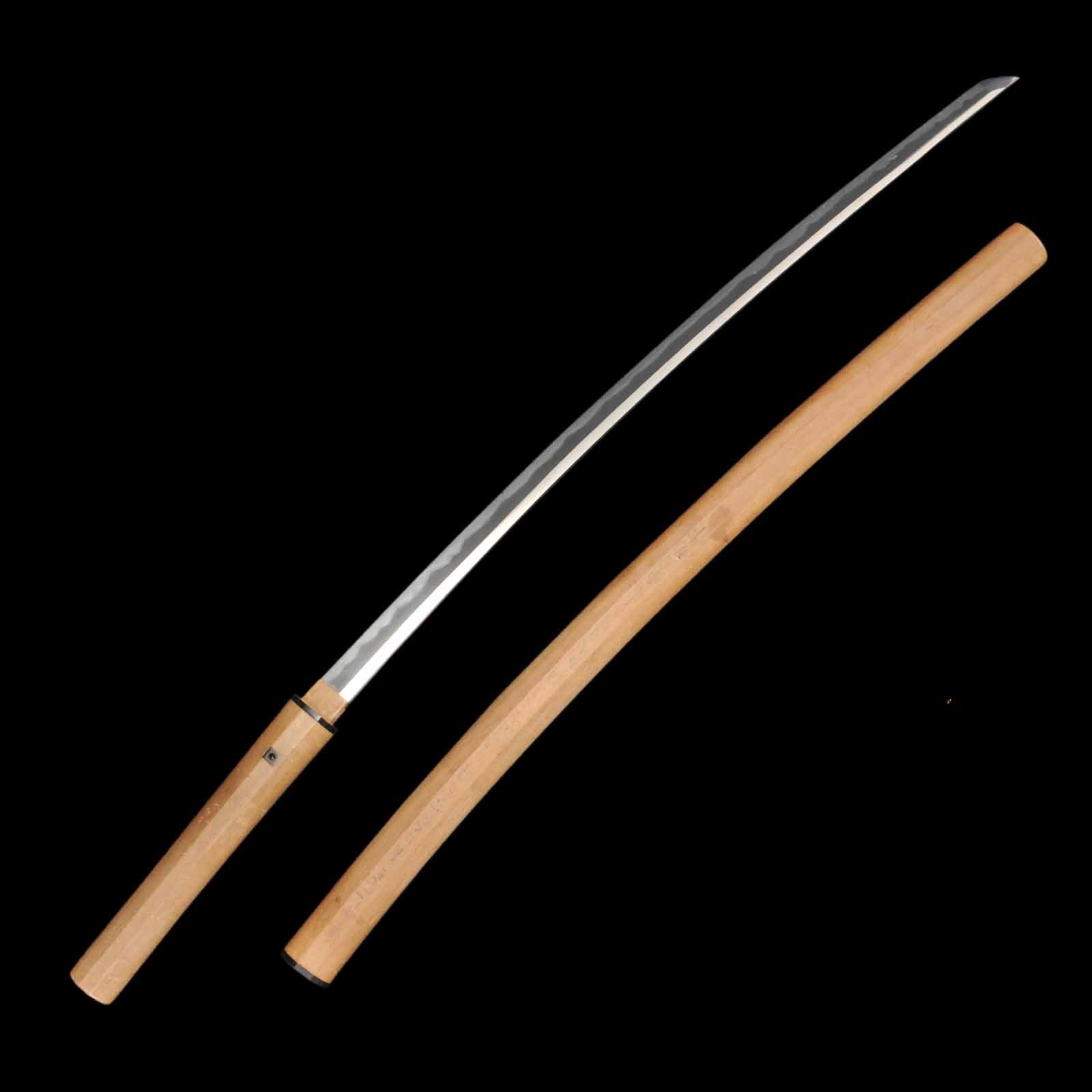 Katana - Kunisuke - Shirasaya Koshirae - Ubu Nakago - Shinto Era - Kochi 16323