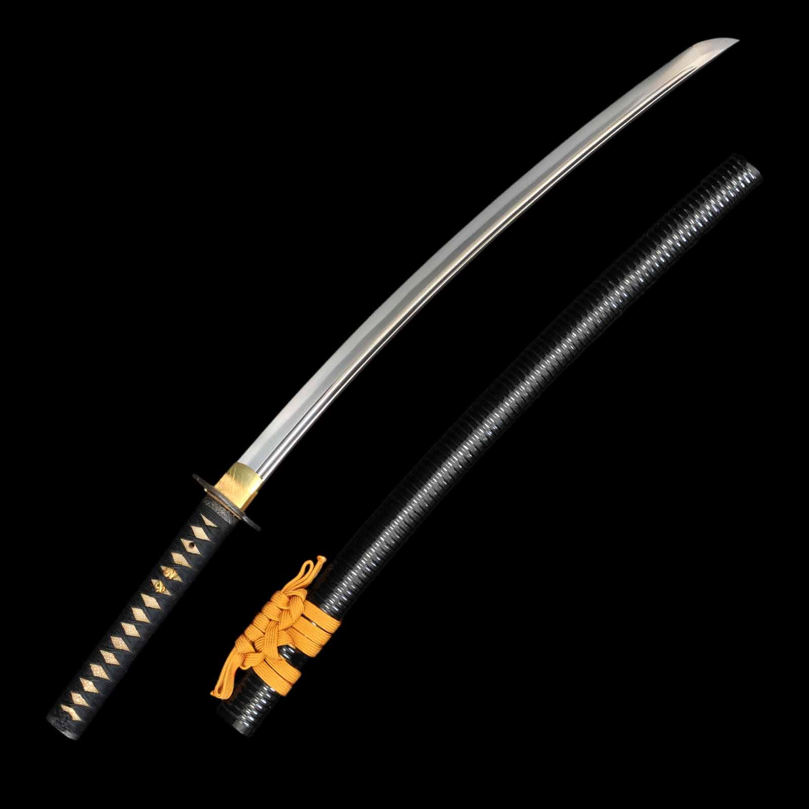 Katana - Kanemichi - NBTHK Tokubetsu Hozon Certificate - Uchigatana/Shirasaya Koshirae - Suriage Nakago - Shinto Era - Kagawa Ro27325