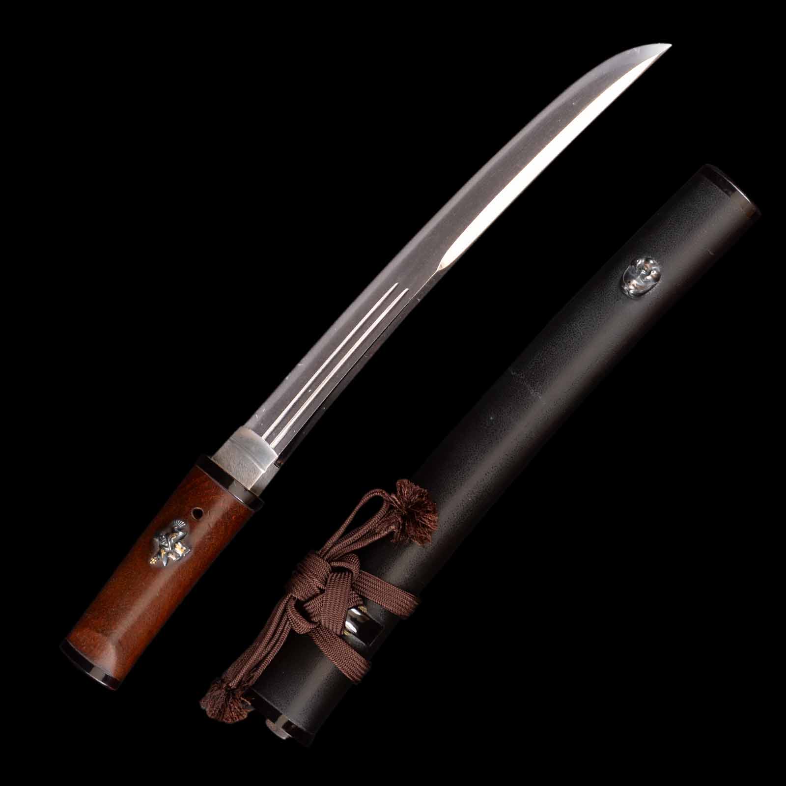 Tanto(Yoroidoshi) - Mumei(No Signature) - Aikuchi Koshirae - Ubu Nakago - Shinto Era - Saga 7513