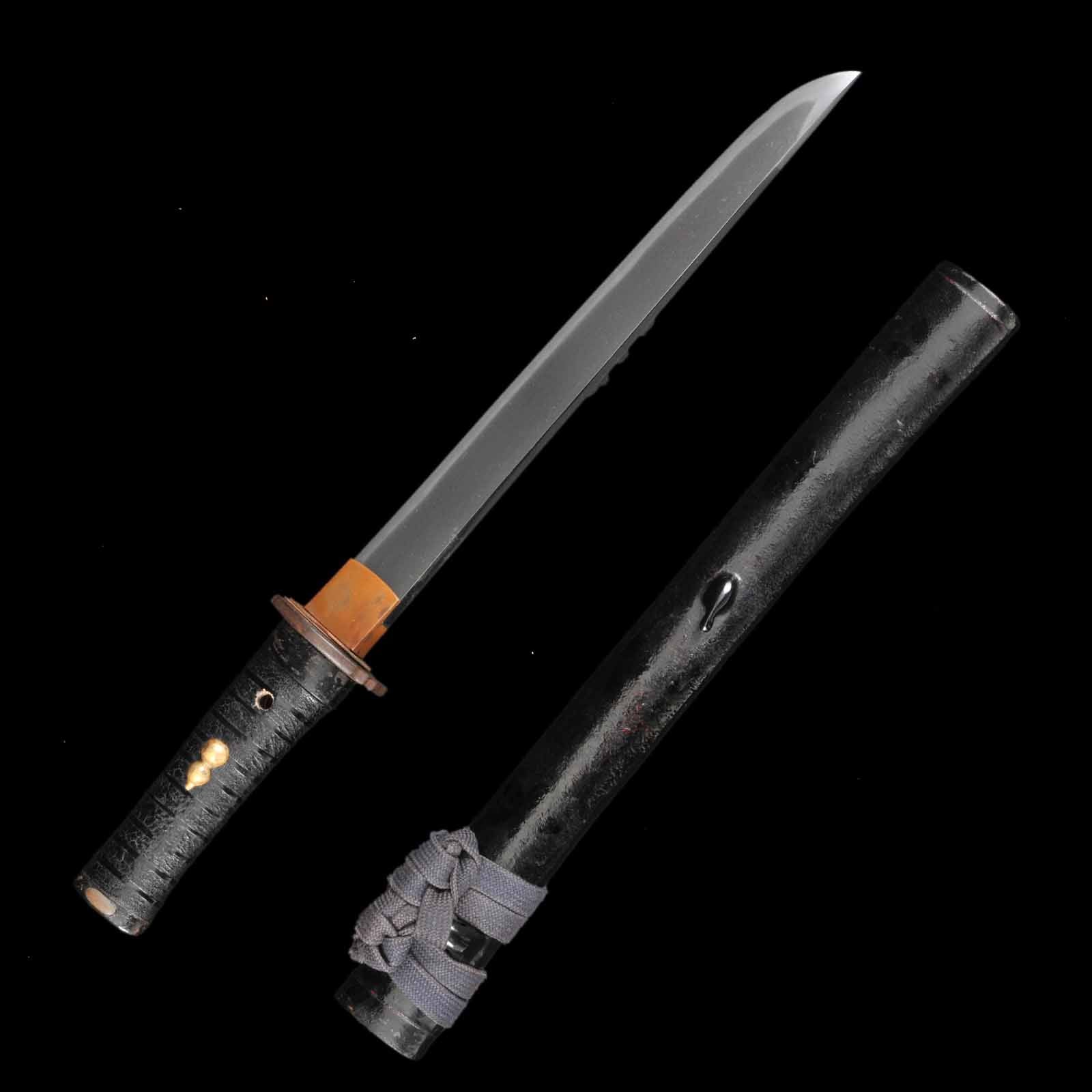 Tanto(Yoroidoshi) - Mumei(No Signature) - Tanto Koshirae - Ubu Nakago - Shinto Era - Ibaraki 46529