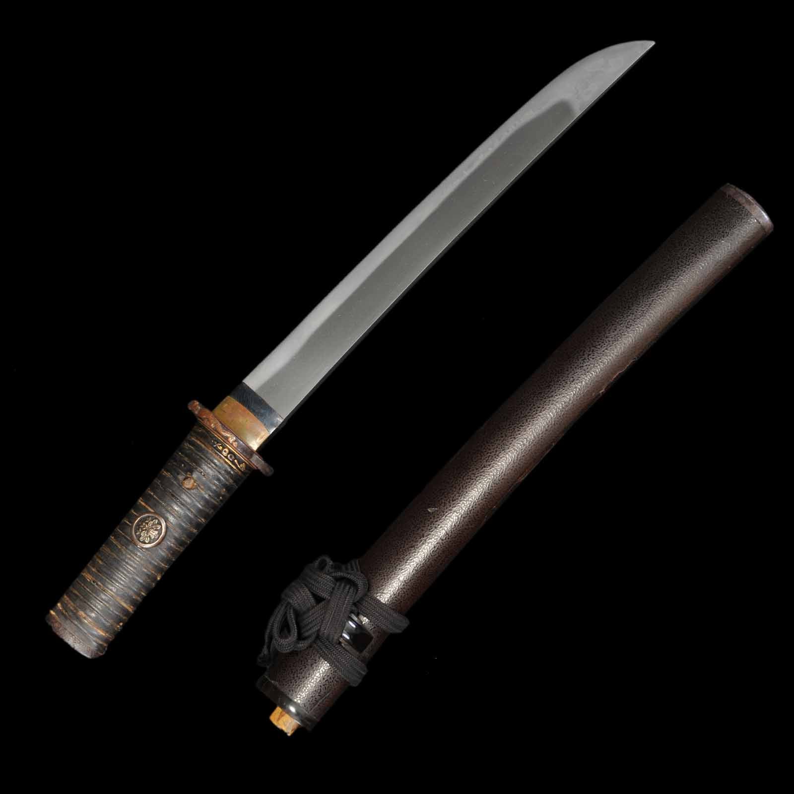 Tanto - Mumei(No Signature) - Tanto Koshirae - Ubu Nakago - Shinto Era - Osaka 129524