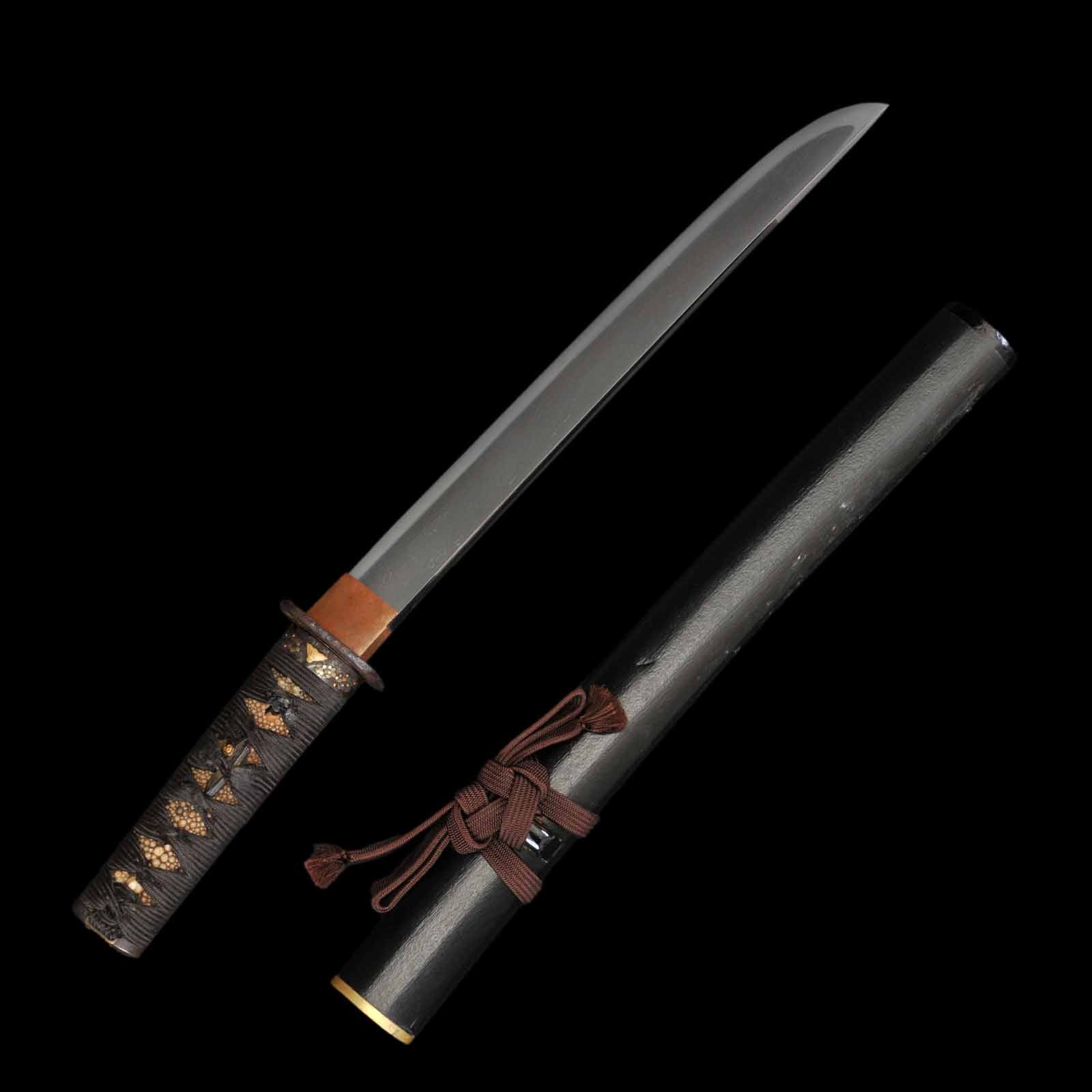 O-Tanto - Mumei(No Signature) - Tanto Koshirae - Ubu Nakago - Shinto Era - Chiba 039435